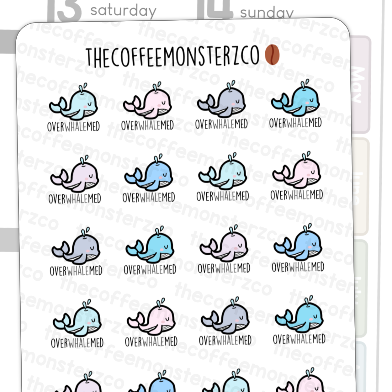 OverWHALEmed Doodles