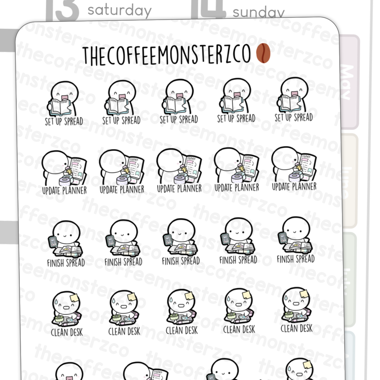 Planning Routine Emotis