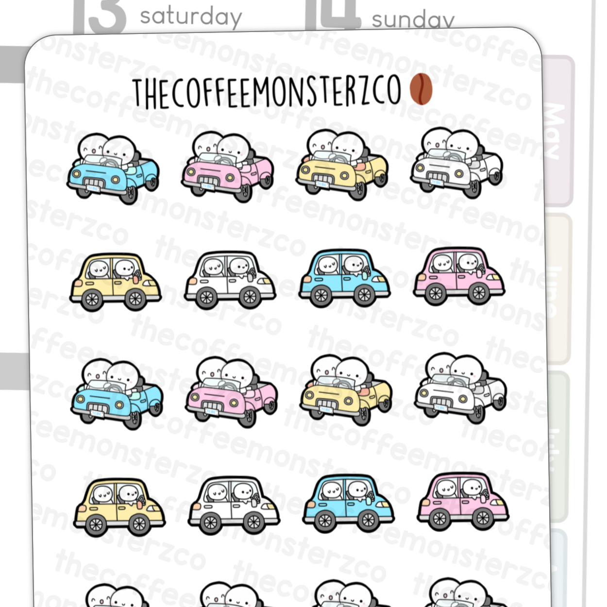 Roadtrip Emotis