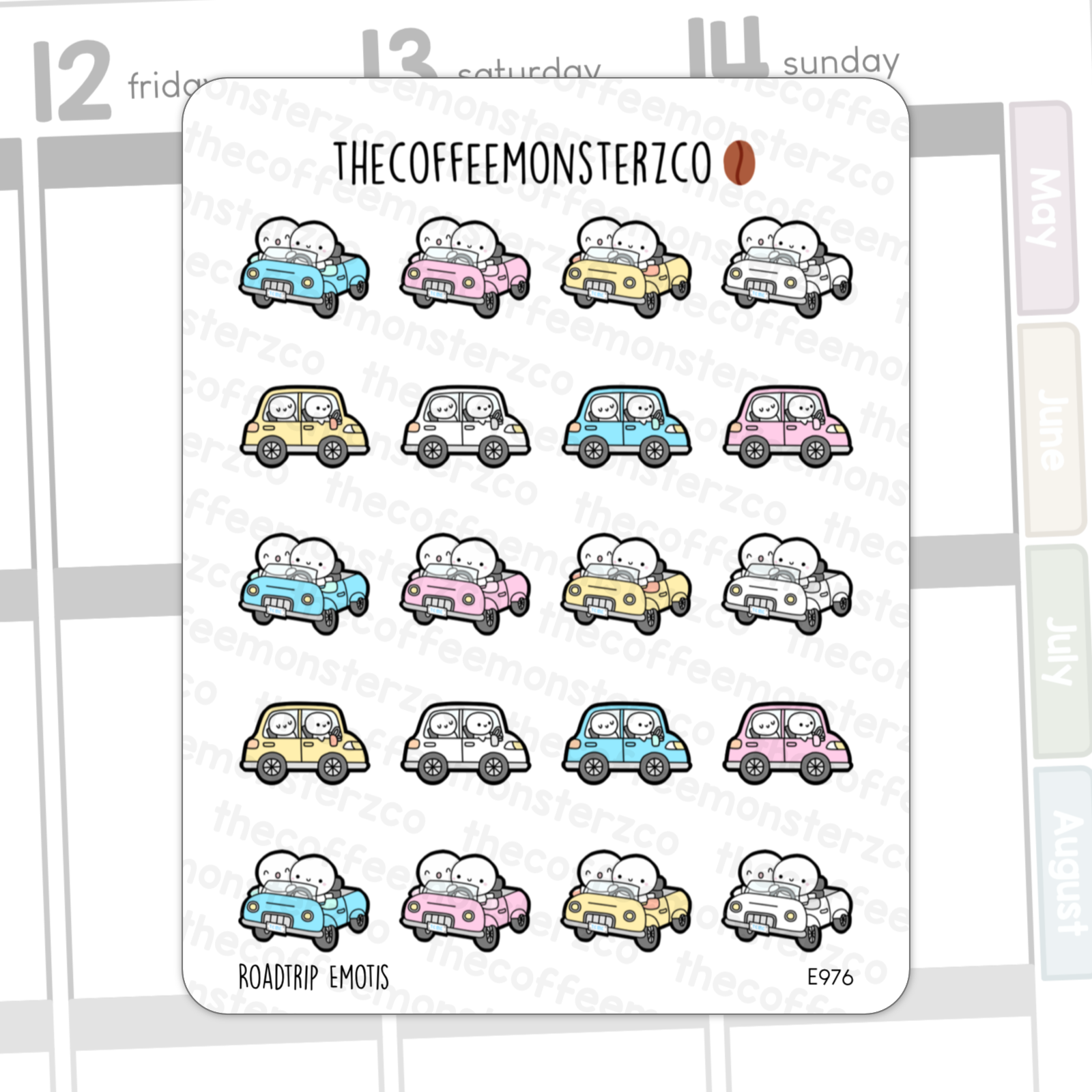 Roadtrip Emotis