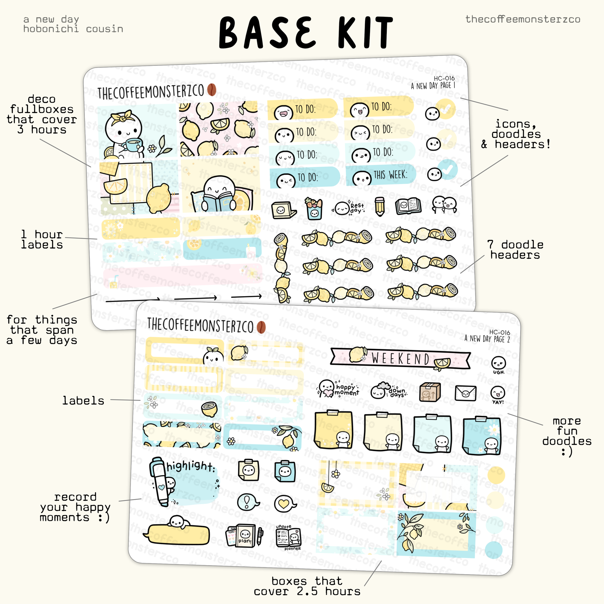 A New Day Hobonichi Cousin Kit