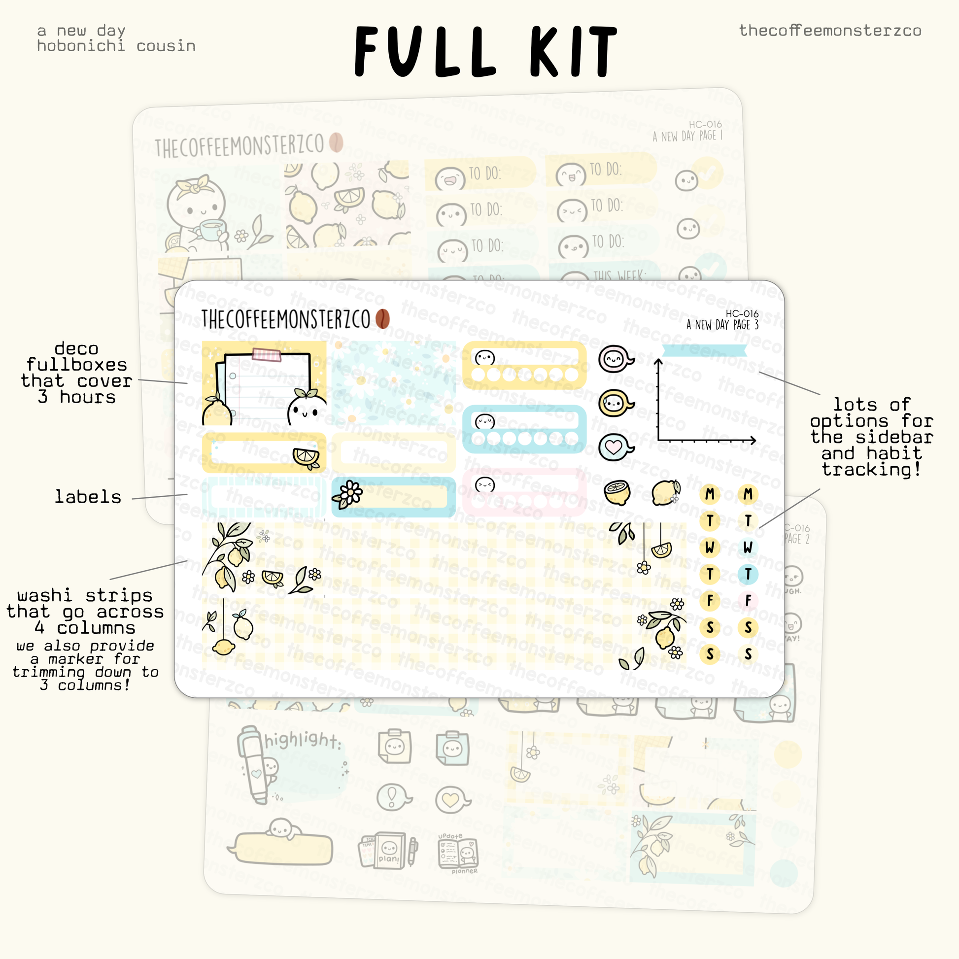 A New Day Hobonichi Cousin Kit