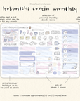 2026 Hobonichi Cousin Monthly Kits