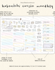 2026 Hobonichi Cousin Monthly Kits