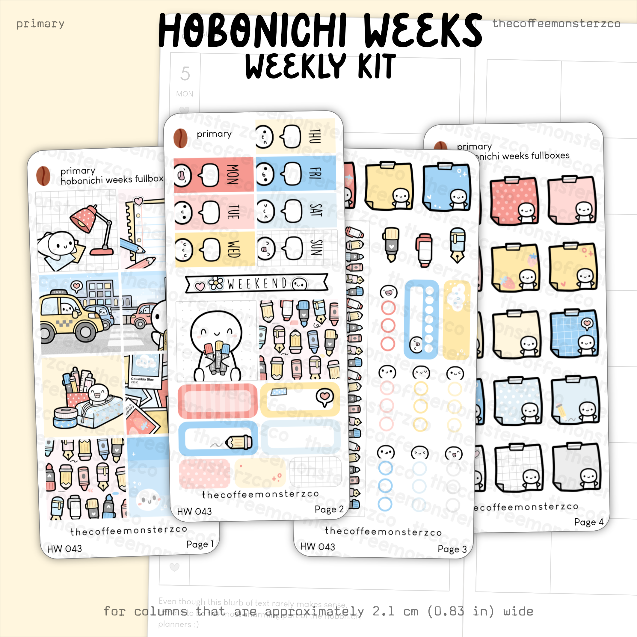 Primary - Hobonichi Weeks Kit
