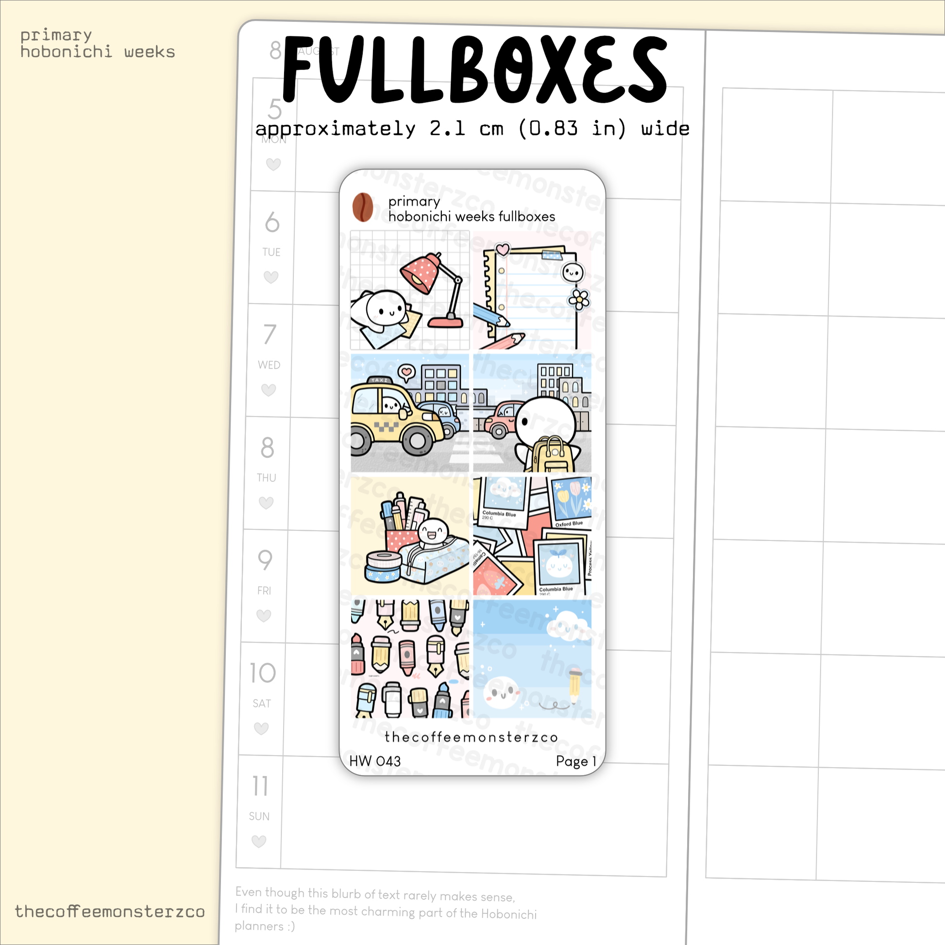 Primary - Hobonichi Weeks Kit