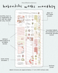 2026 Hobonichi Weeks Monthly Kits