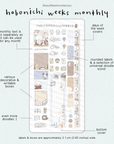 2026 Hobonichi Weeks Monthly Kits