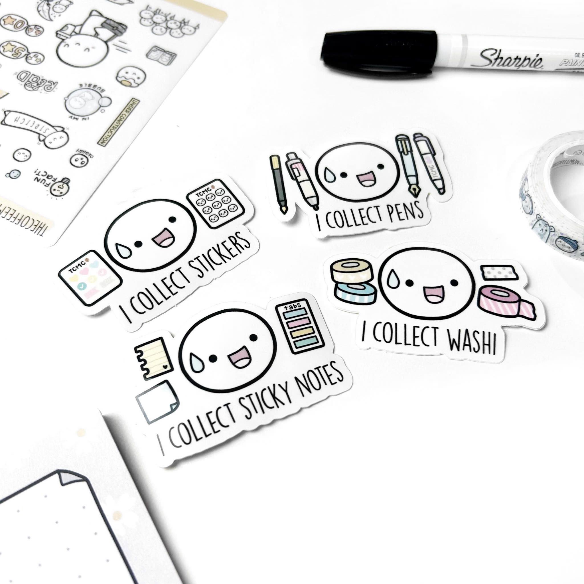 Stationery Collector - Vinyl Sticker