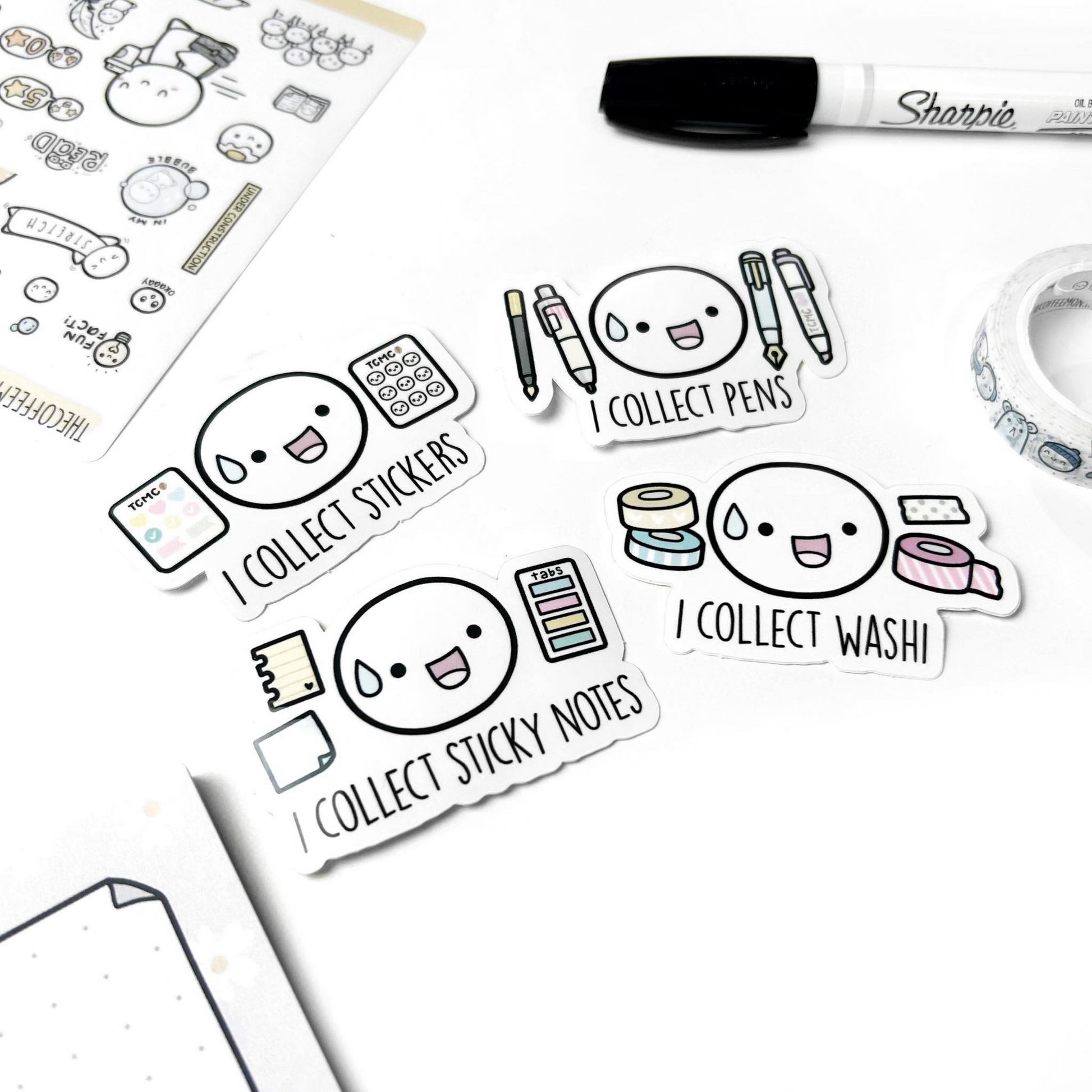 Stationery Collector - Vinyl Sticker