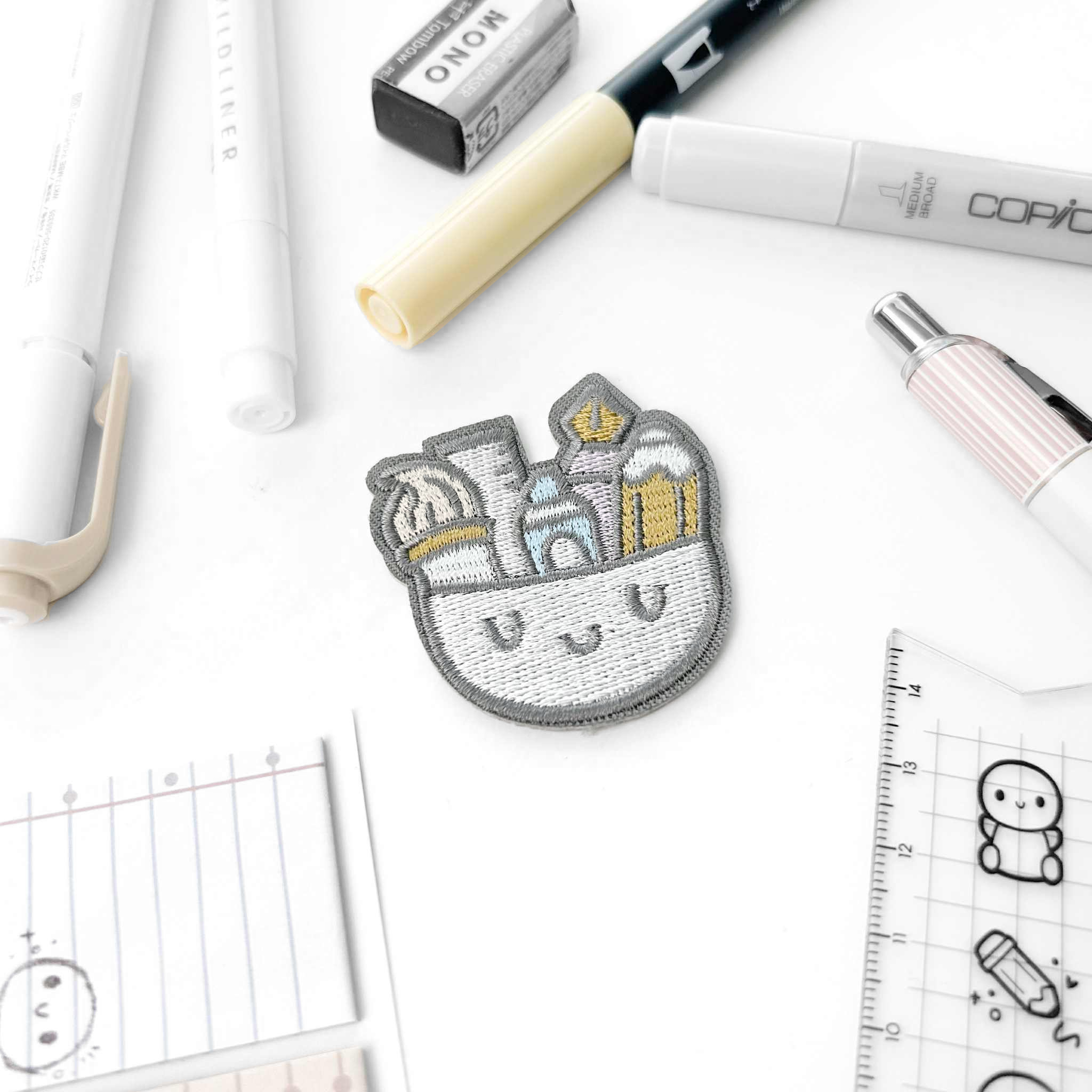 A Creative Mind - Iron On Patch