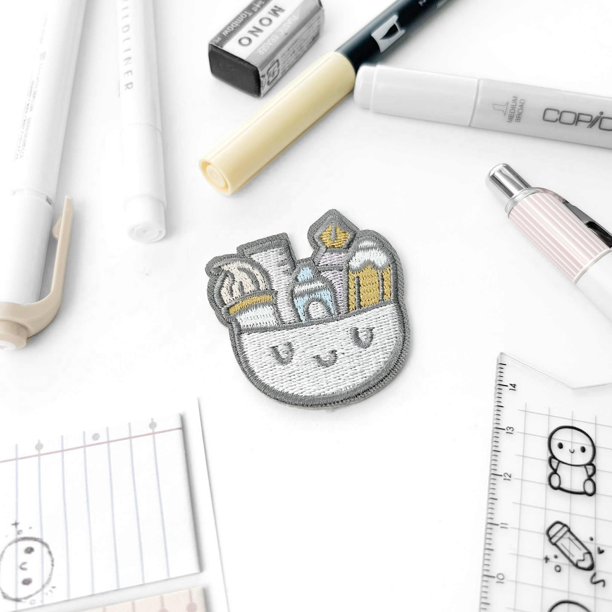 A Creative Mind - Iron On Patch