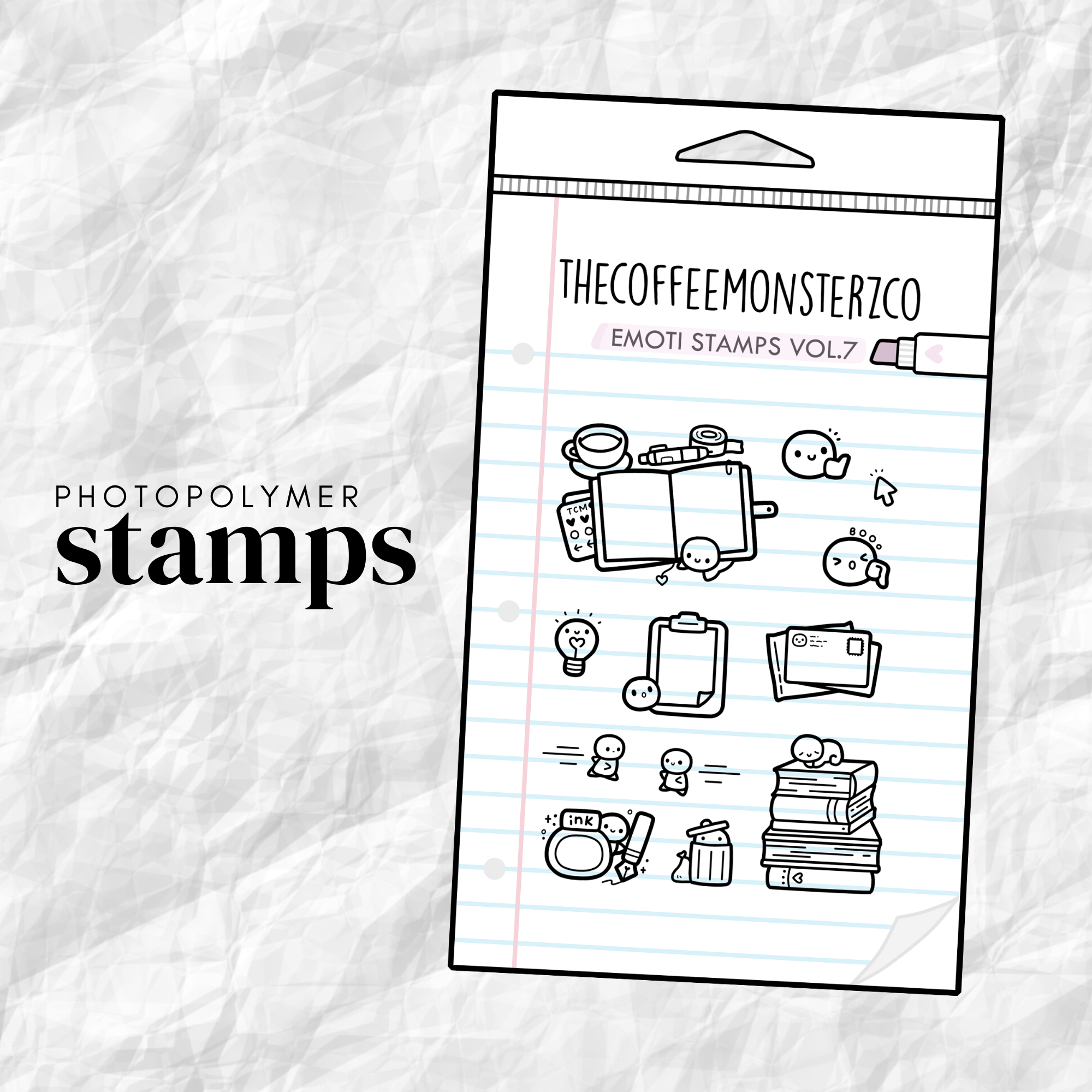 Emoti Stamp Set Vol.7
