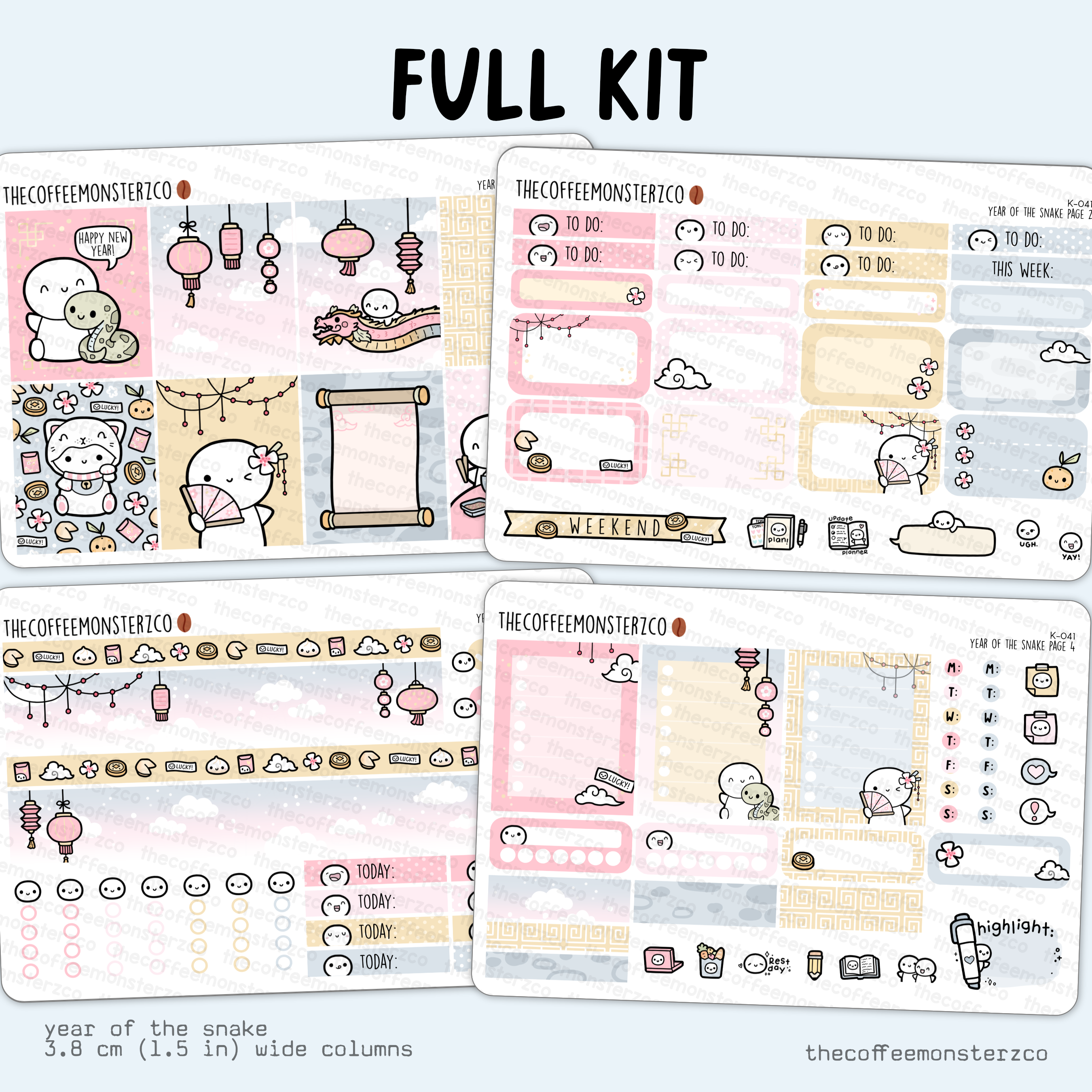 Year of the Snake - Mini Kit (FINAL STOCK)