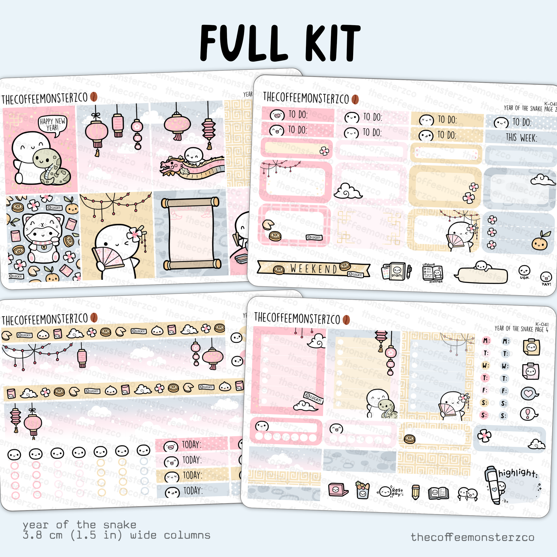 Year of the Snake - Mini Kit (FINAL STOCK)