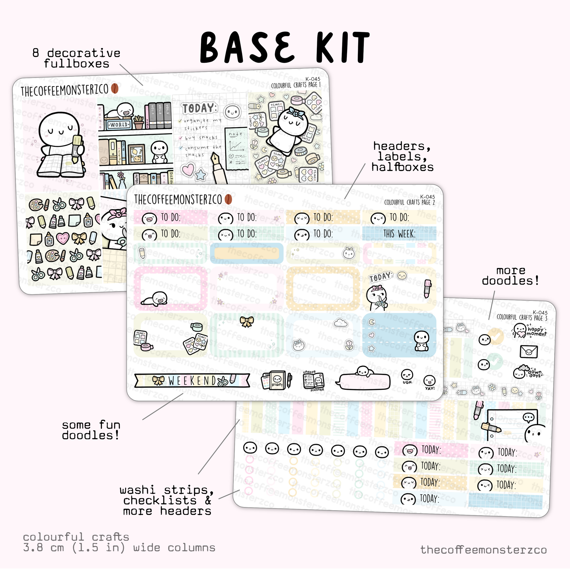 Colourful Crafts - Mini Kit