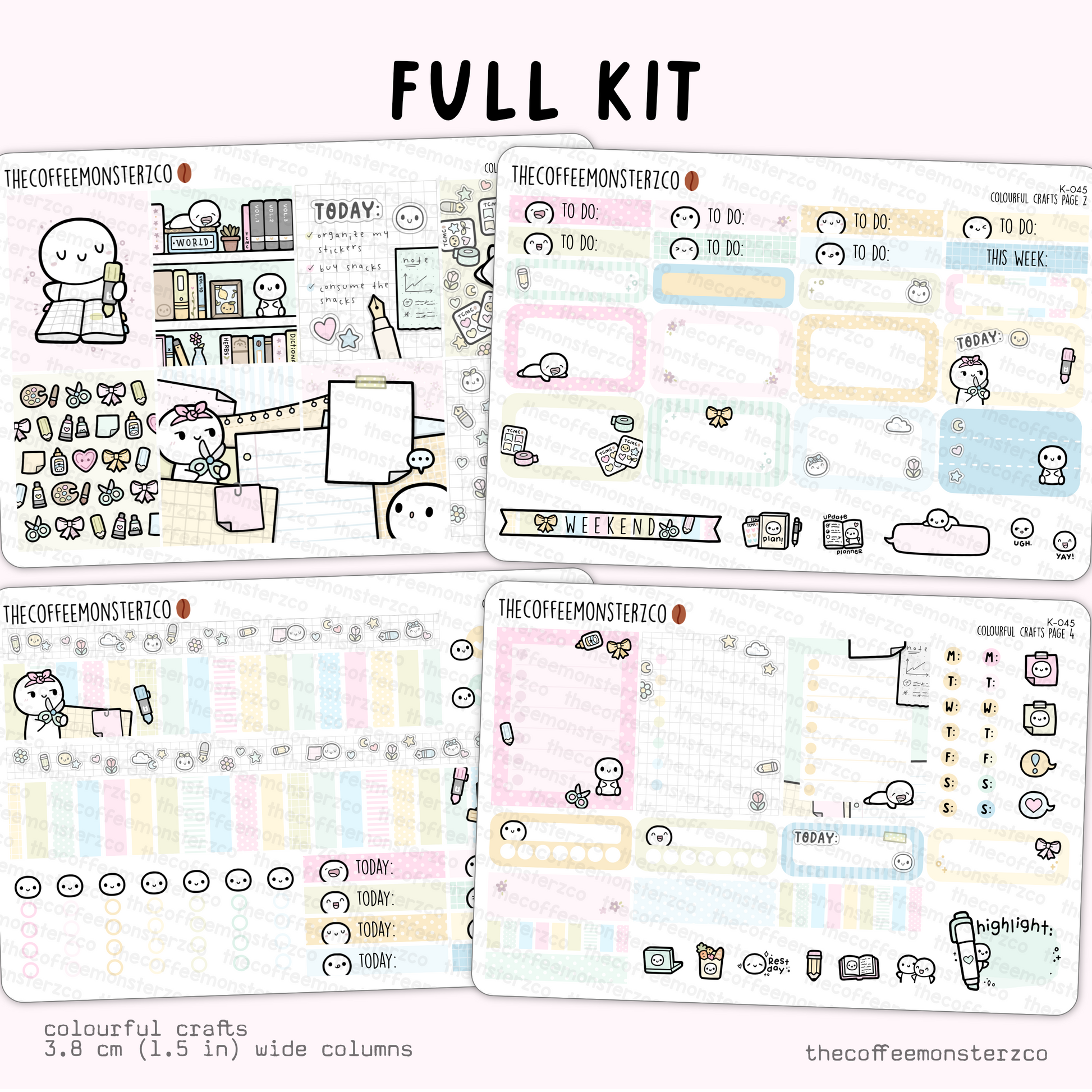 Colourful Crafts - Mini Kit