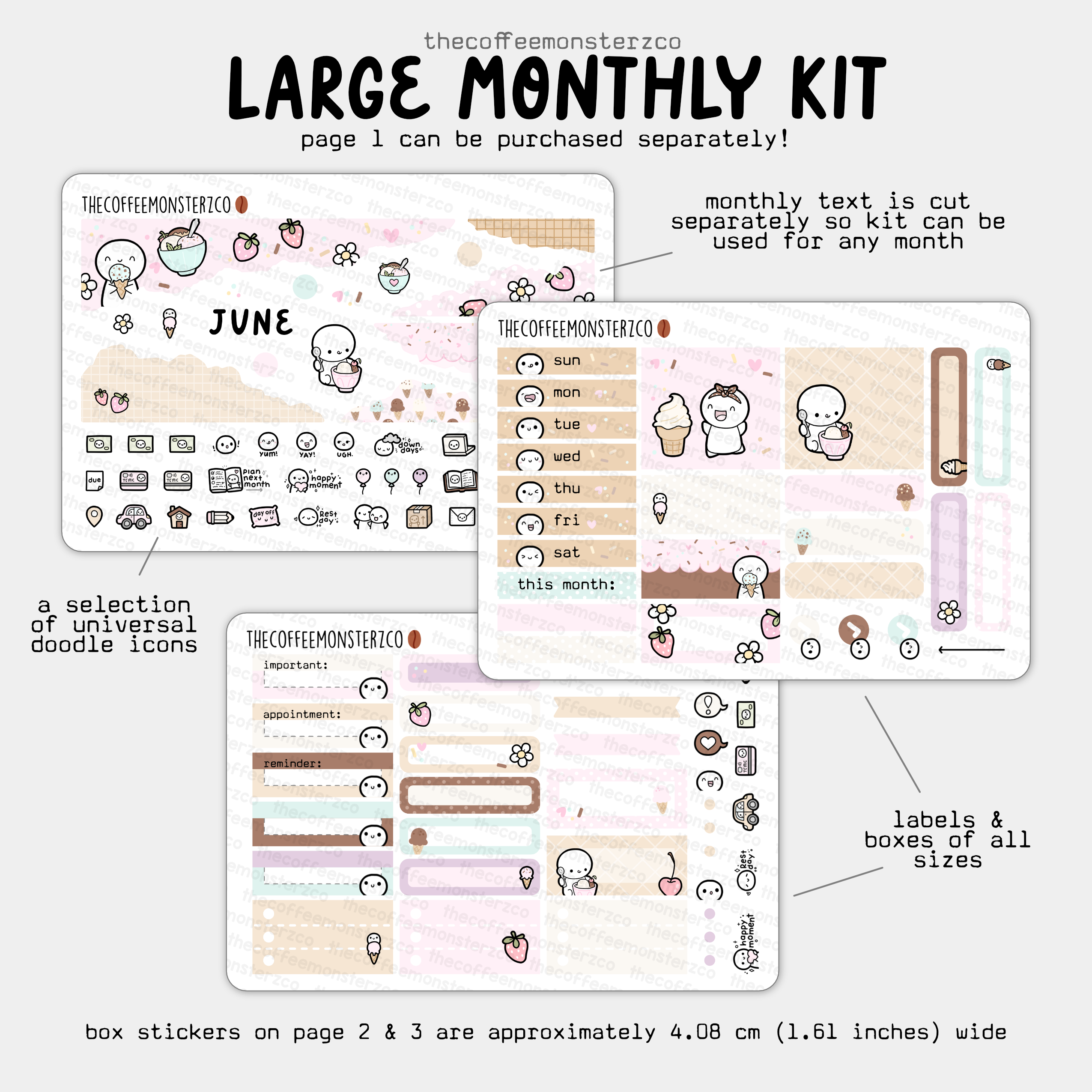 2025 Large Monthly Kit