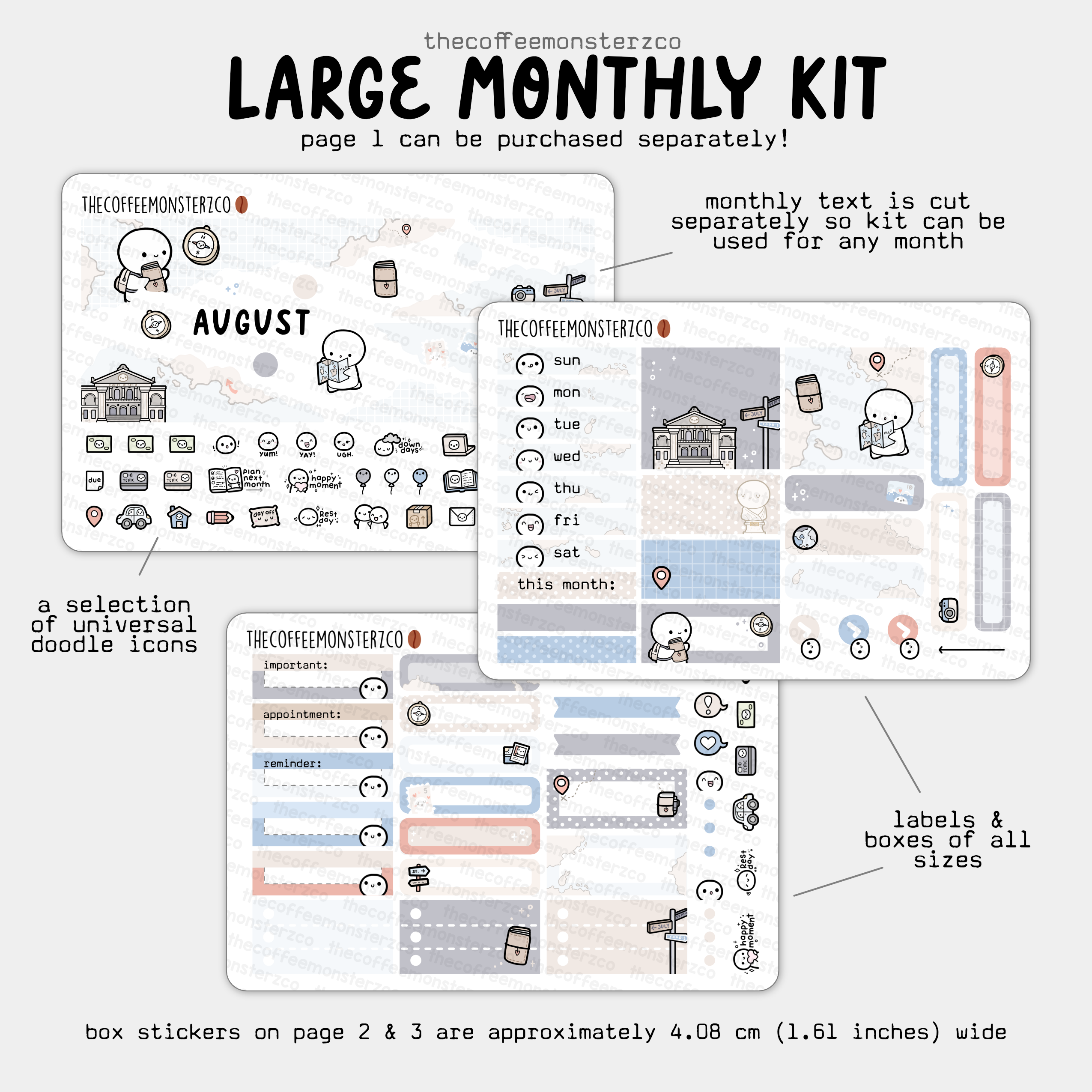 2025 Large Monthly Kit