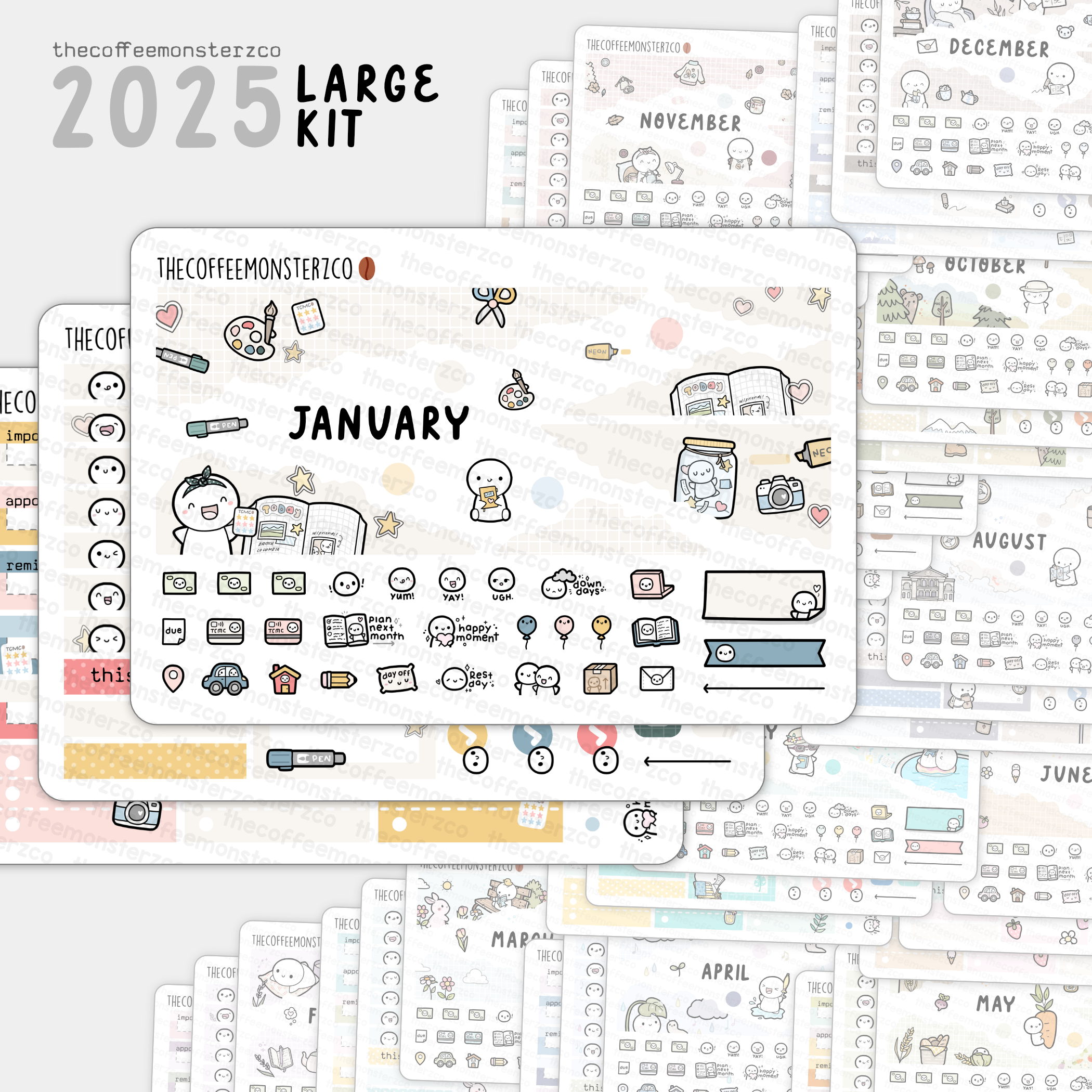 2025 Large Monthly Kit
