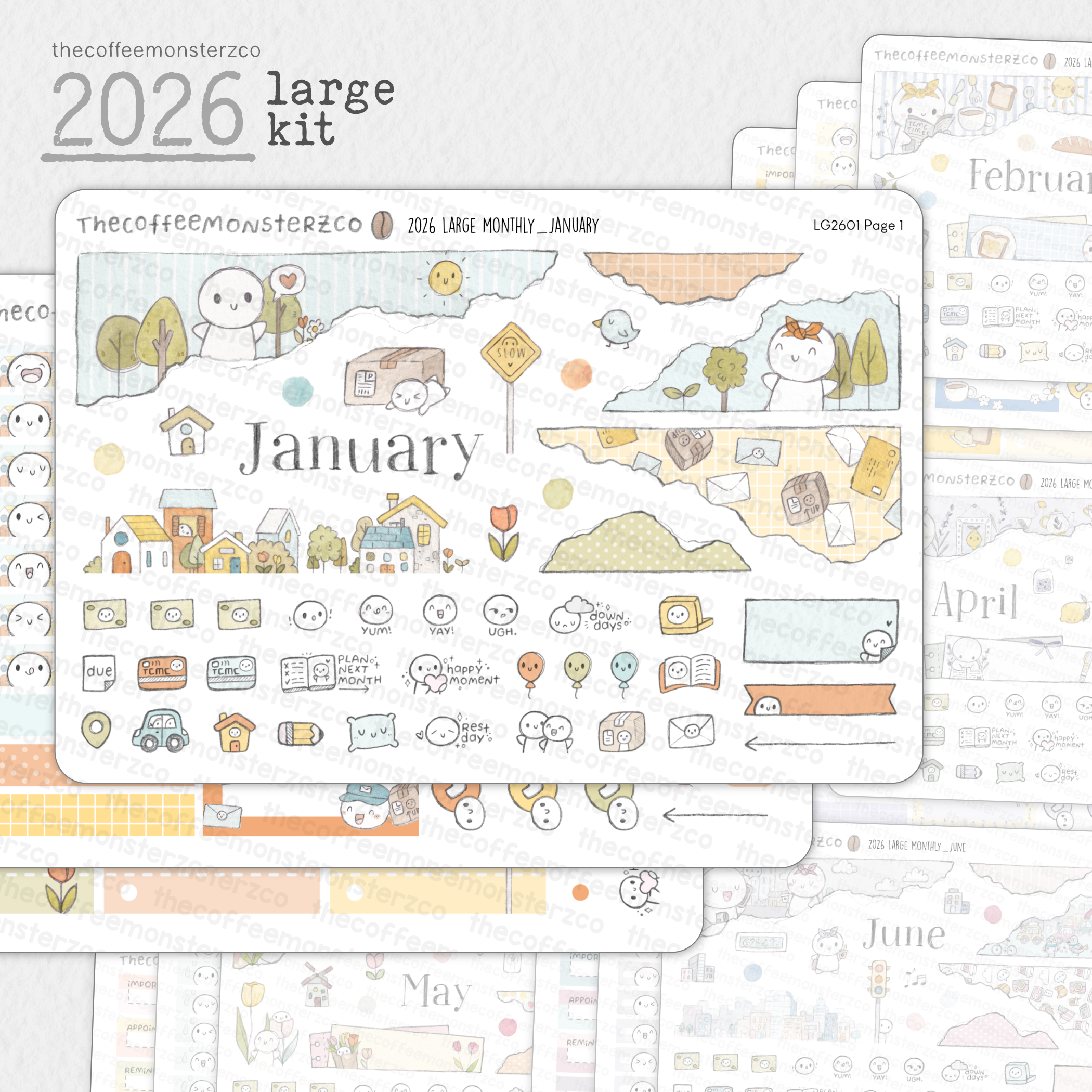 2026 Large Monthly Kits