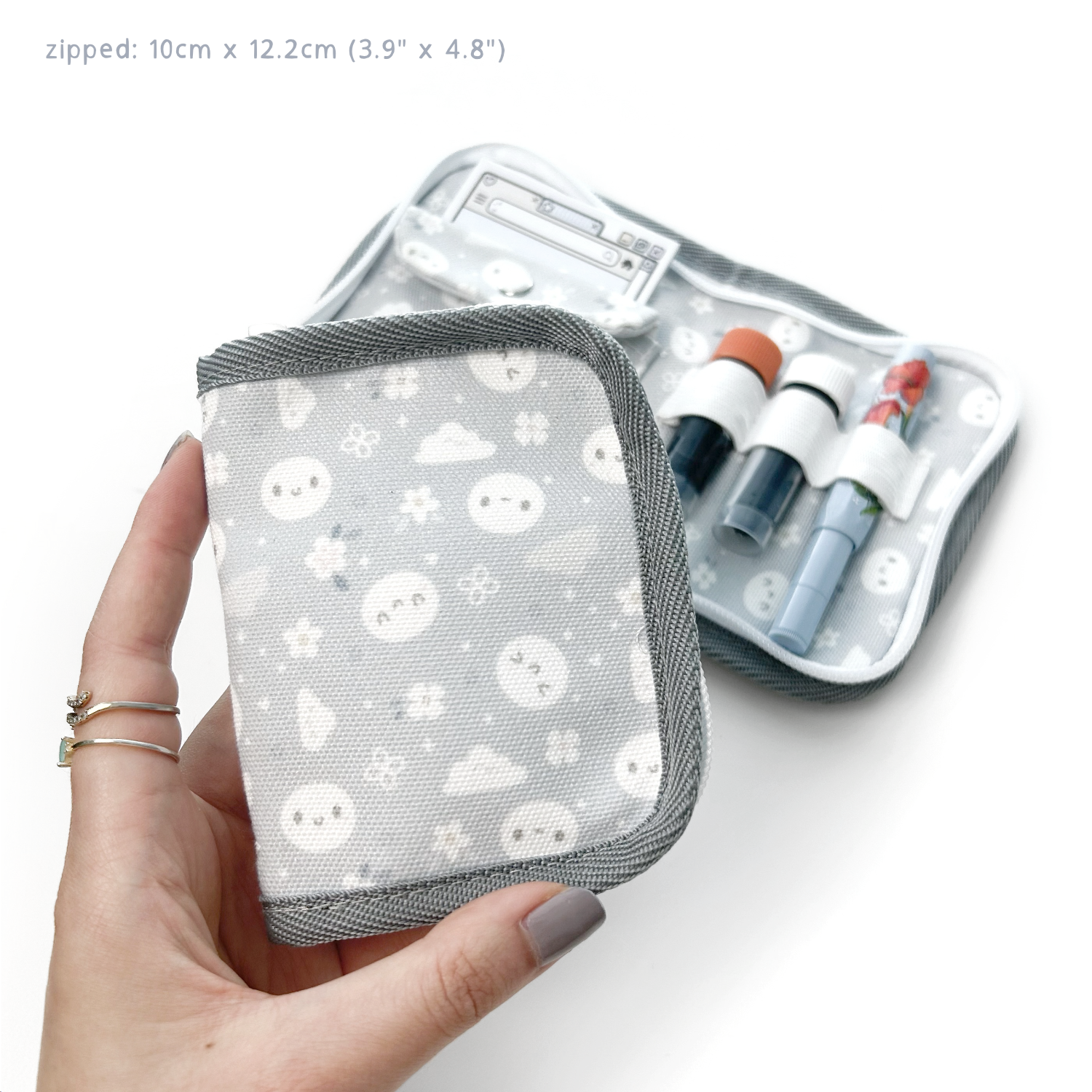 Grey Area - Little Bits Pouch