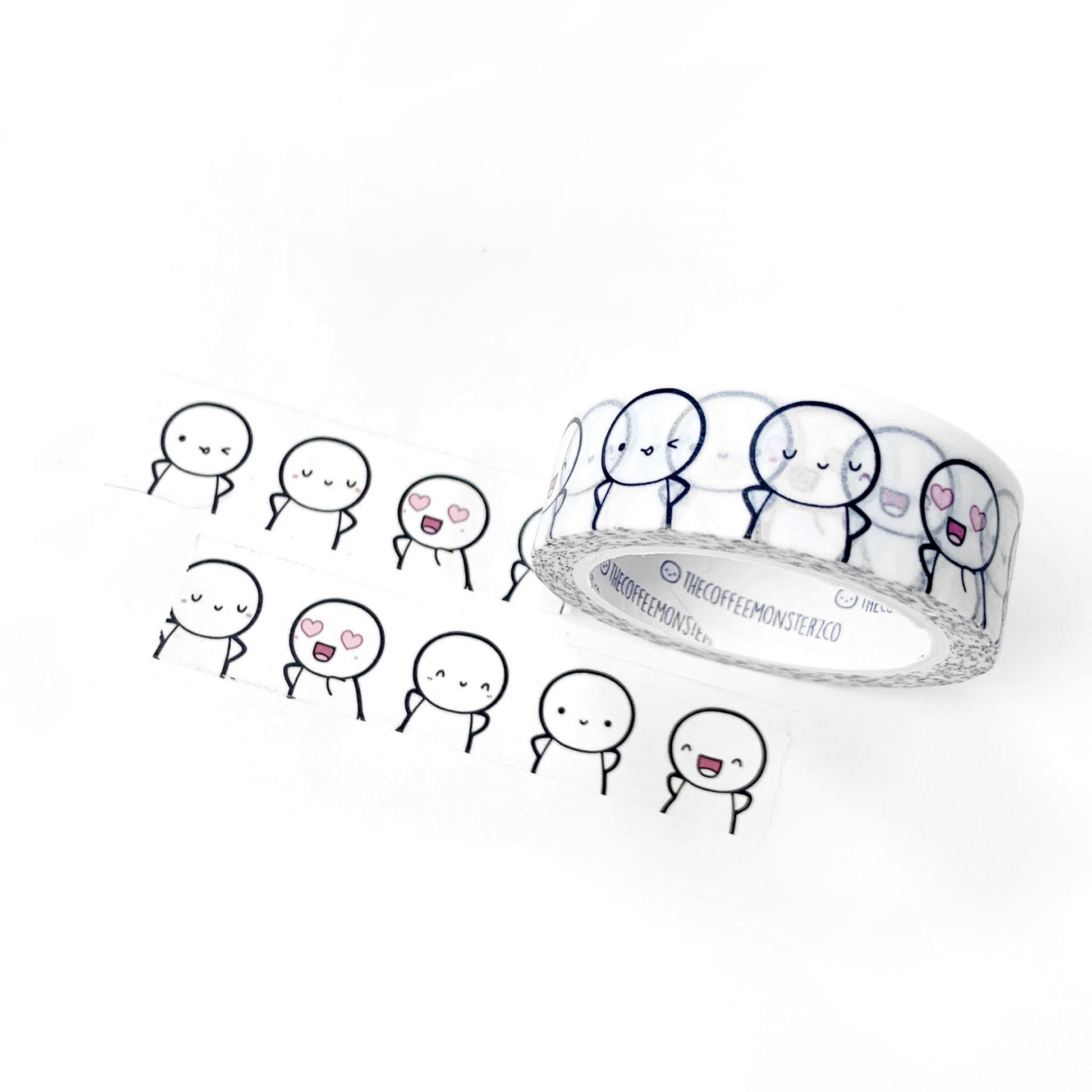 Classic Emotis 2.0 Washi Tape - 15mm (1 per customer)