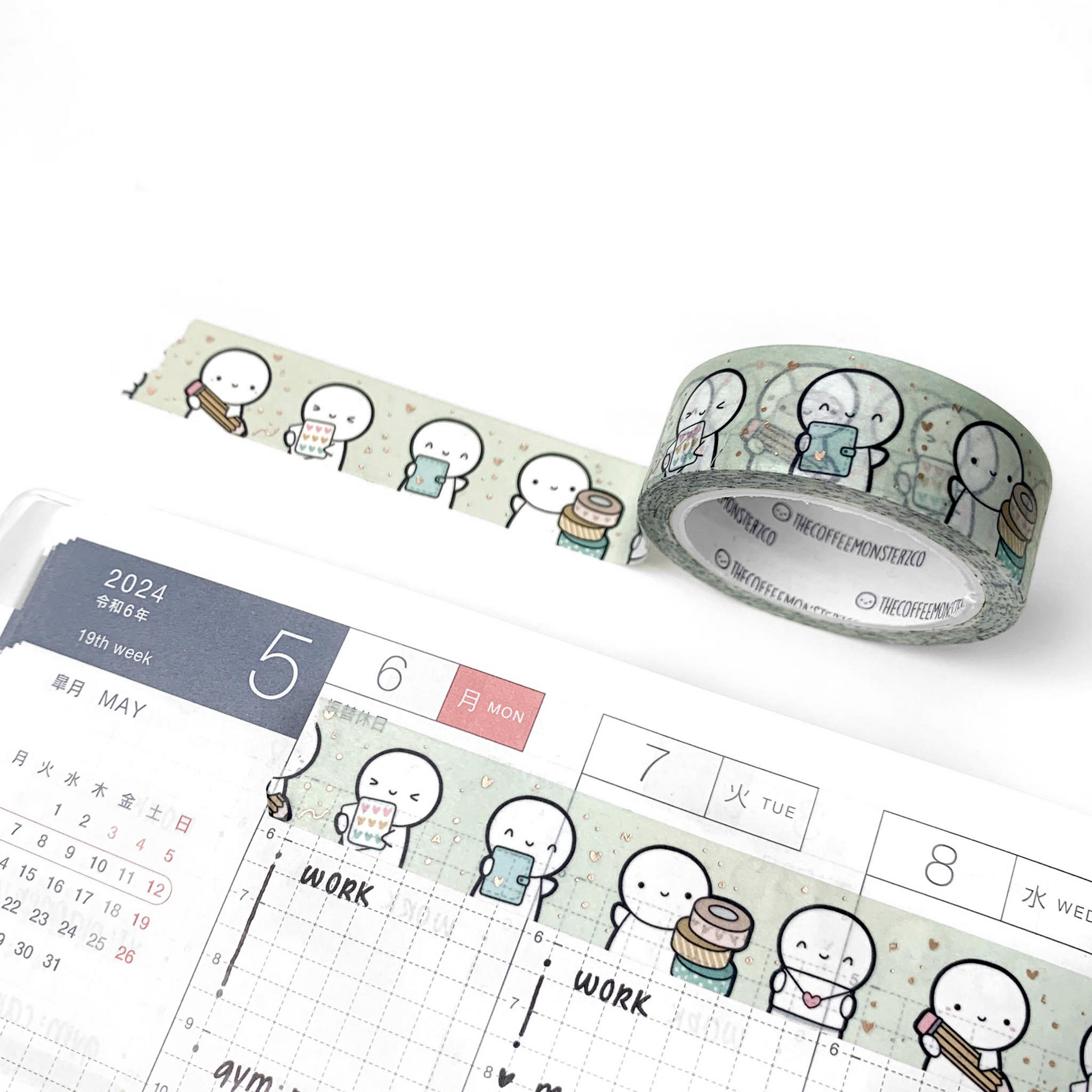 Planning Time 2.0 Washi Tape - 15mm