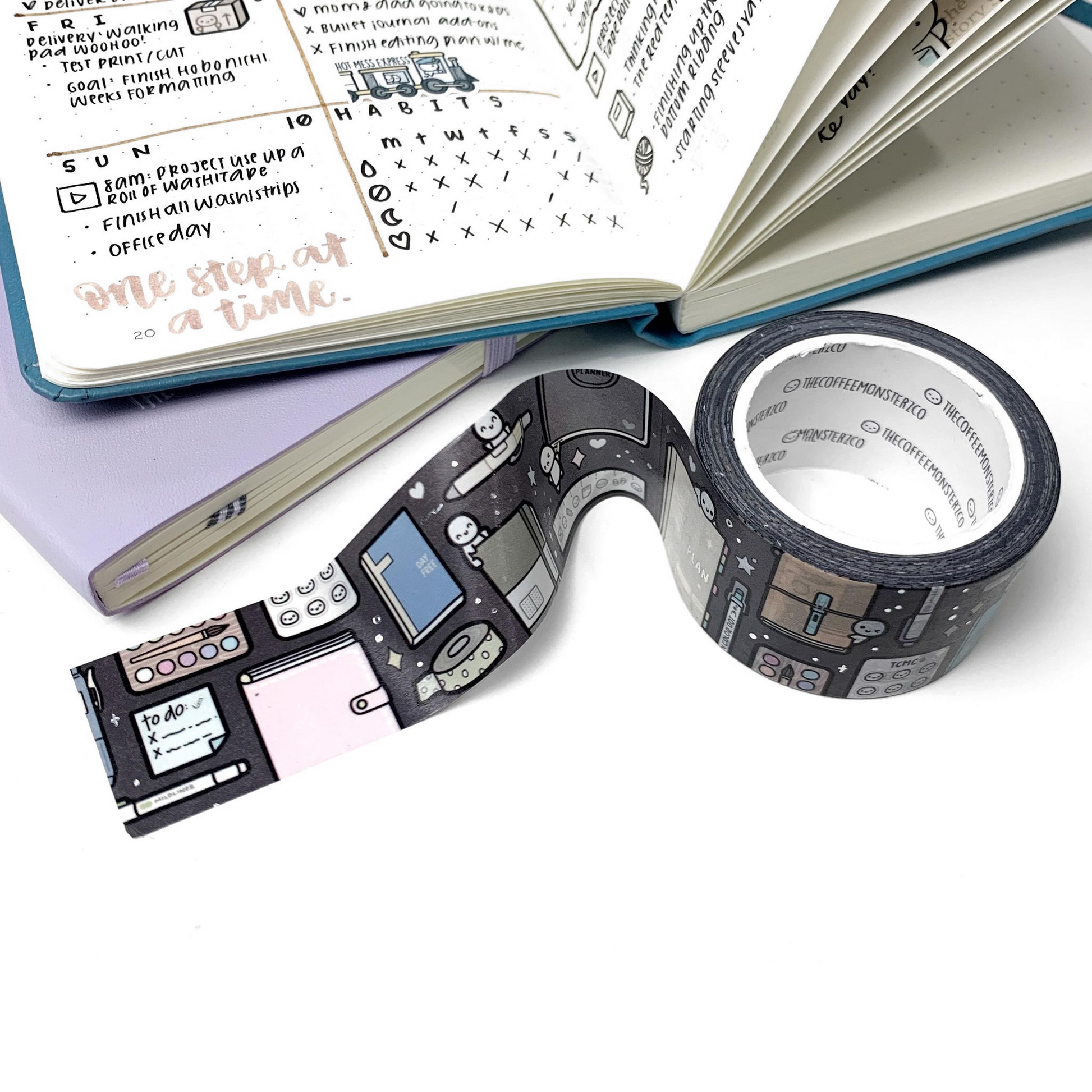 Planner Supplies 2.0 Washi Tape - 1" (1 per customer)