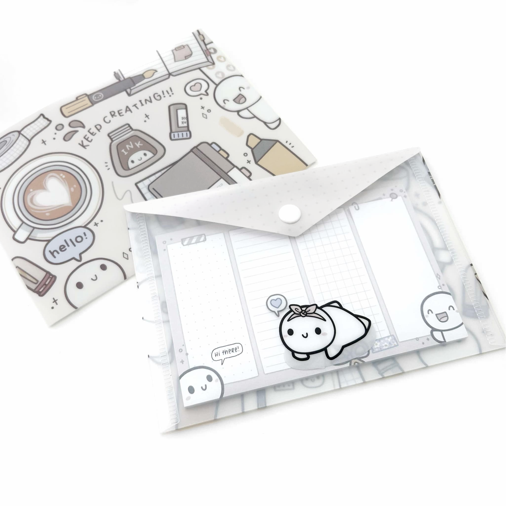 Keep Creating B6 - Plastic Sticker Envelope (1 per customer)