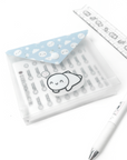 Misfit Plastic Gusset Sticker Envelope