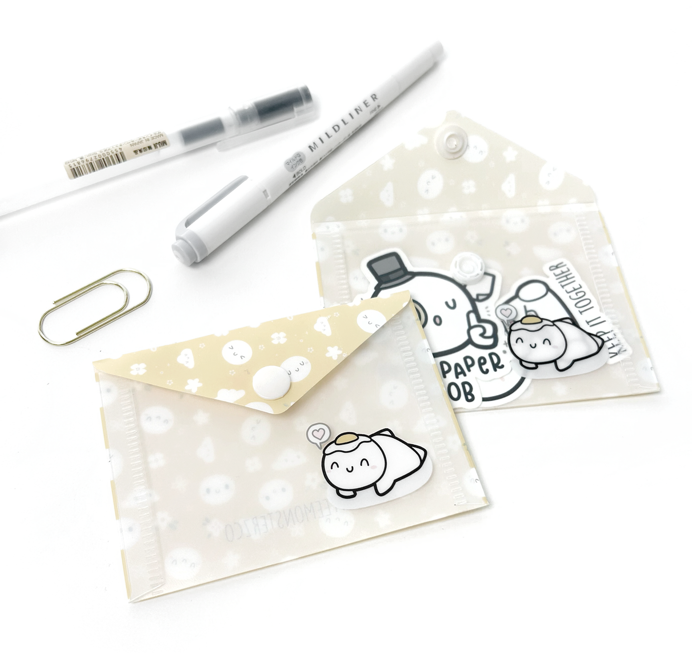 Mini - Plastic Sticker Envelope (1 per customer)