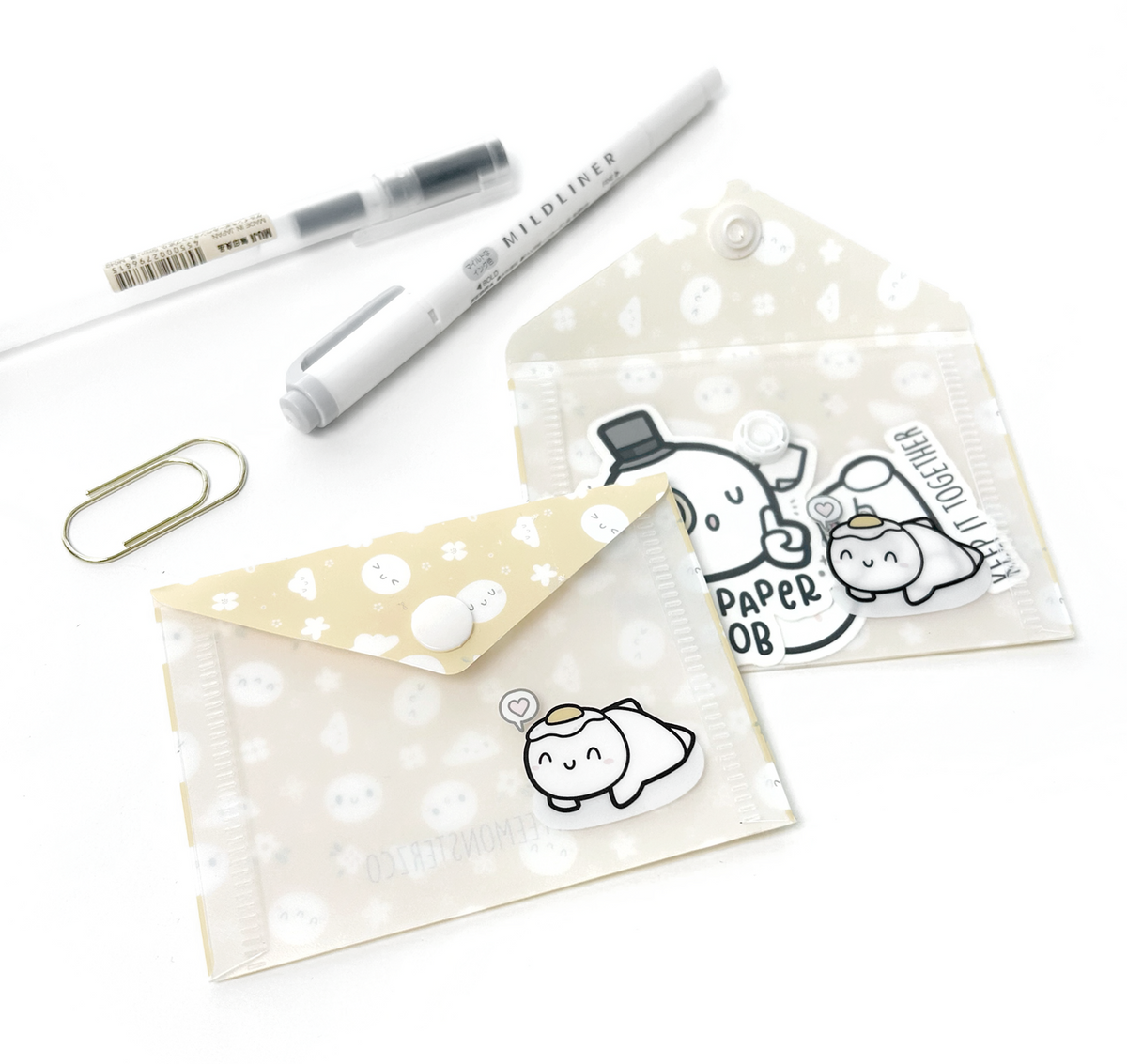 Mini - Plastic Sticker Envelope (1 per customer)