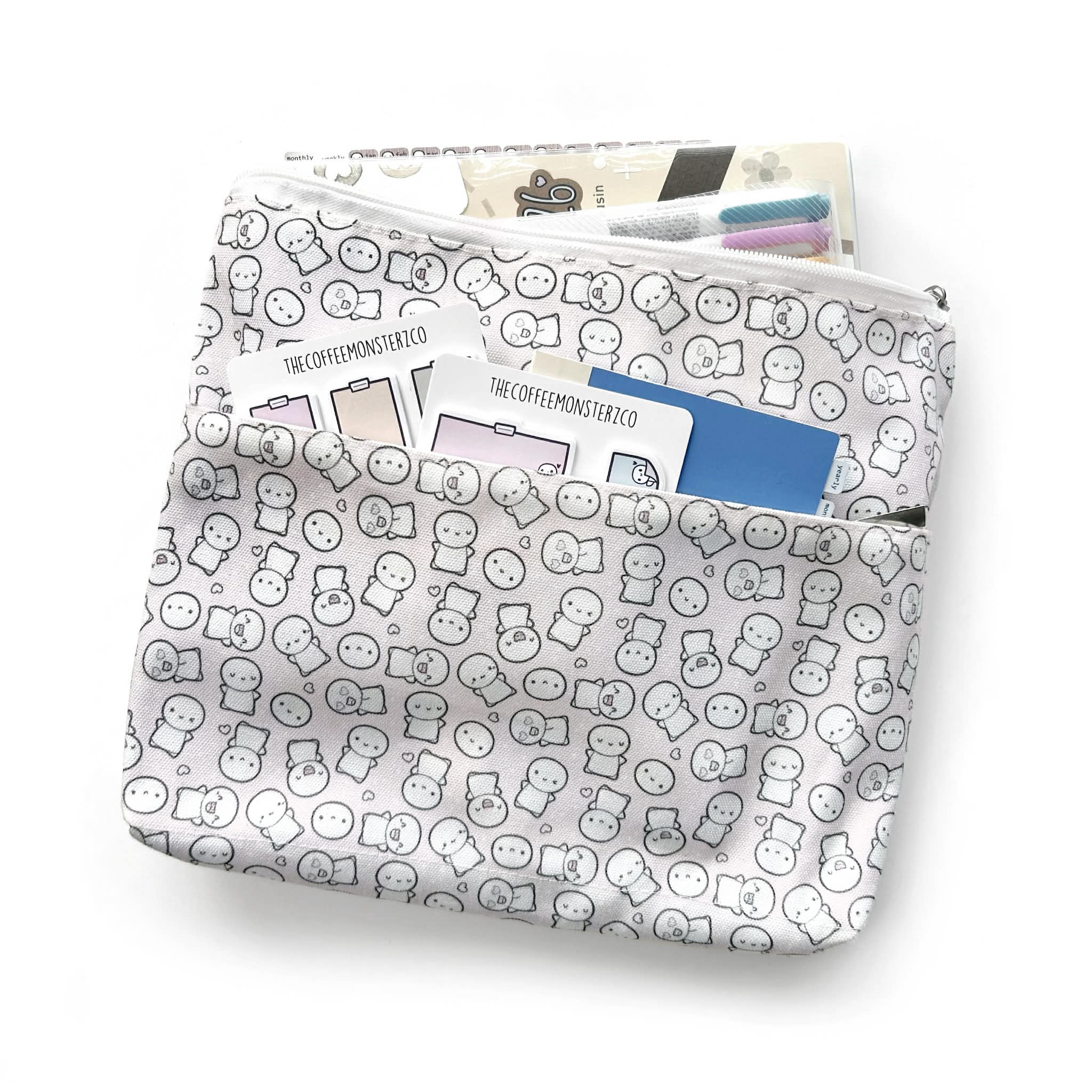 Misfit Blush Pink - XL Stationery Pouch (1 per customer)
