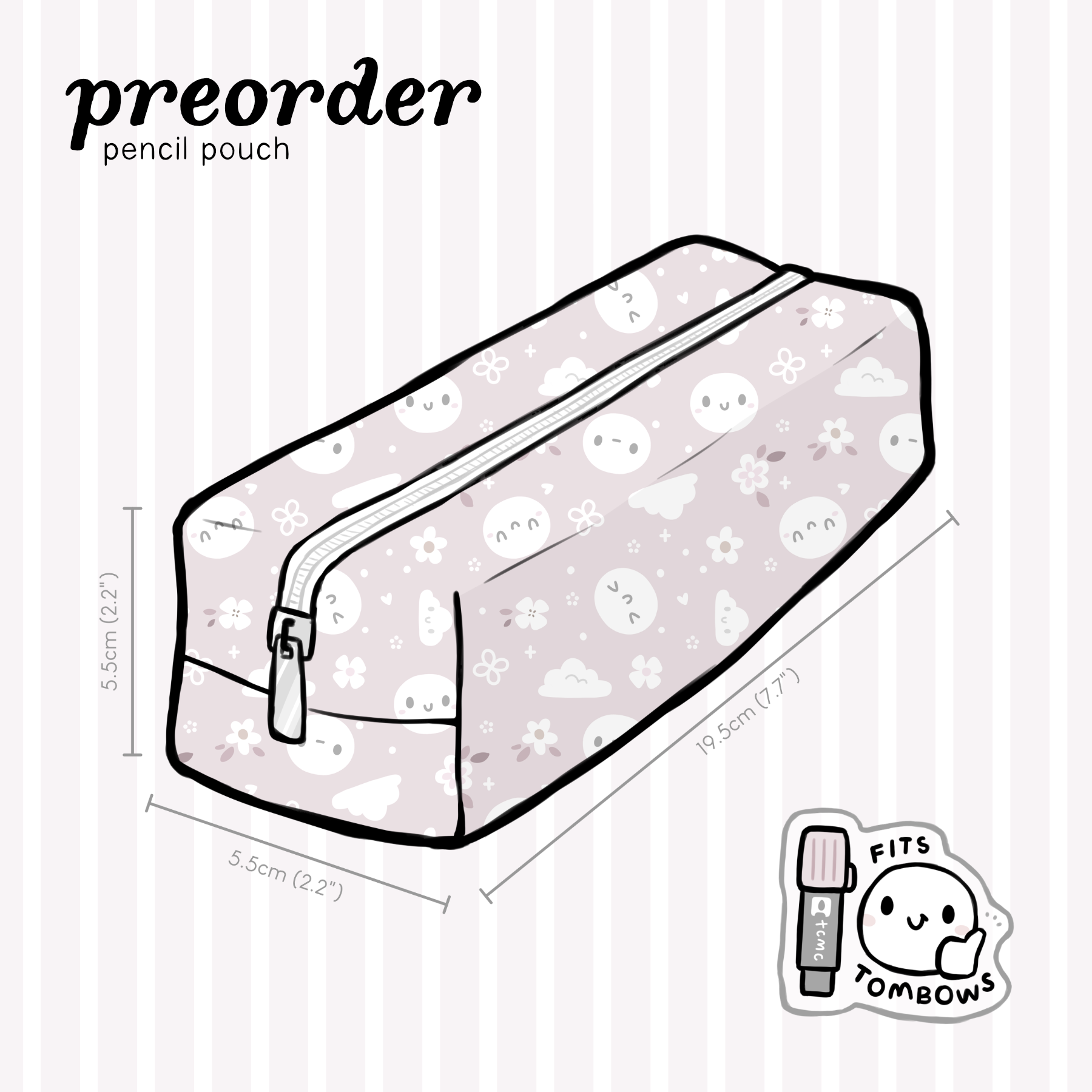 Sugar Plum - Pencil Pouch