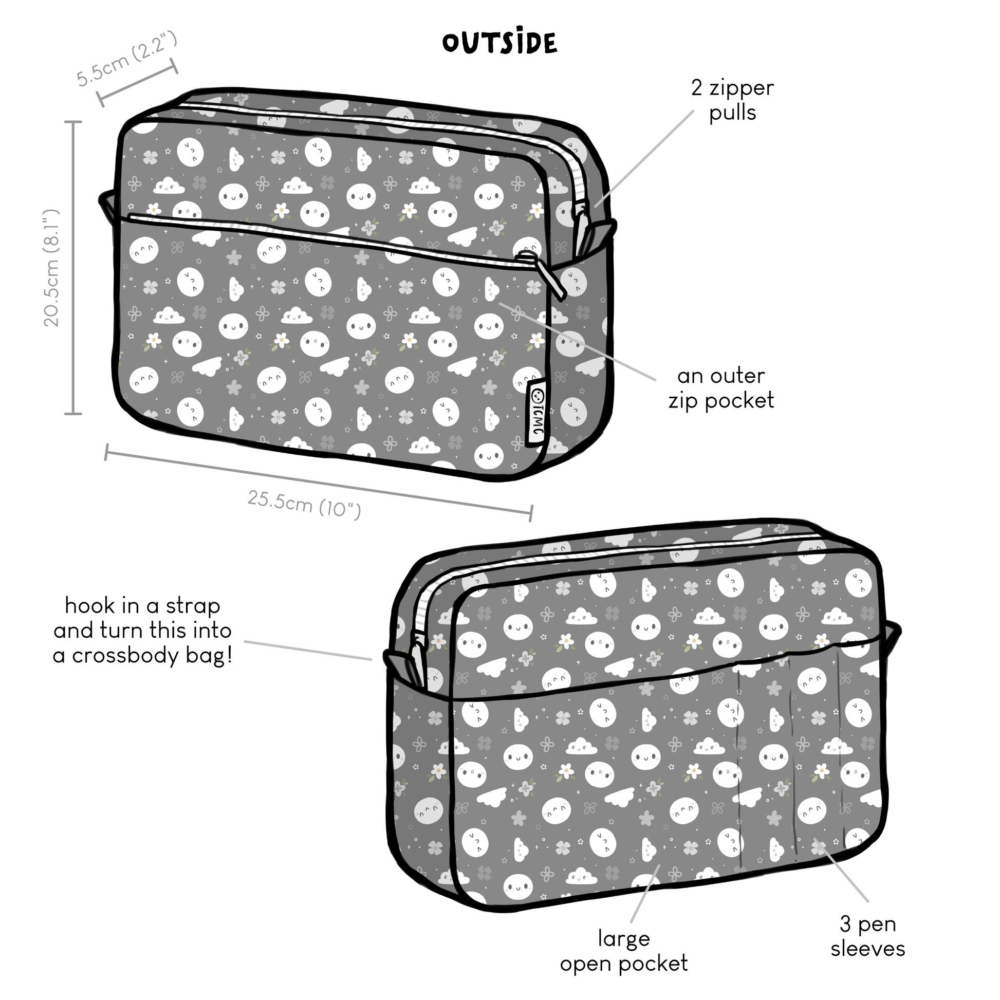 Soft Bedrock - XL Carrying Pouch (1 per customer)