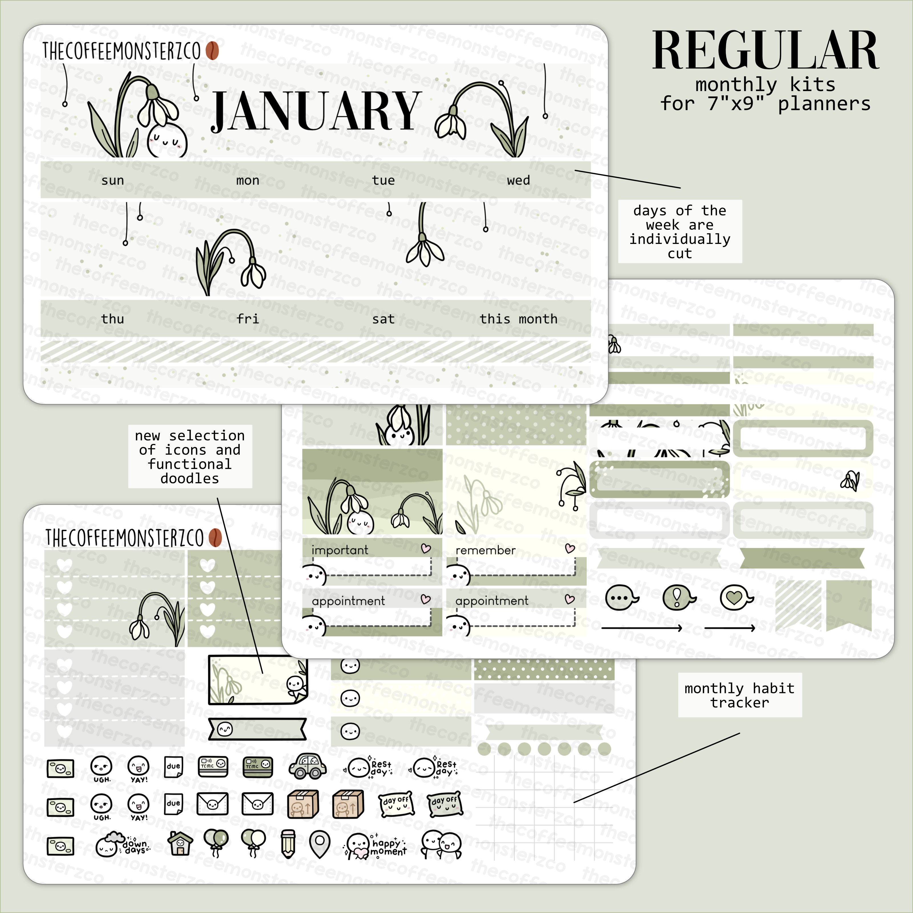 2024 Regular Monthly Kits - Part 1