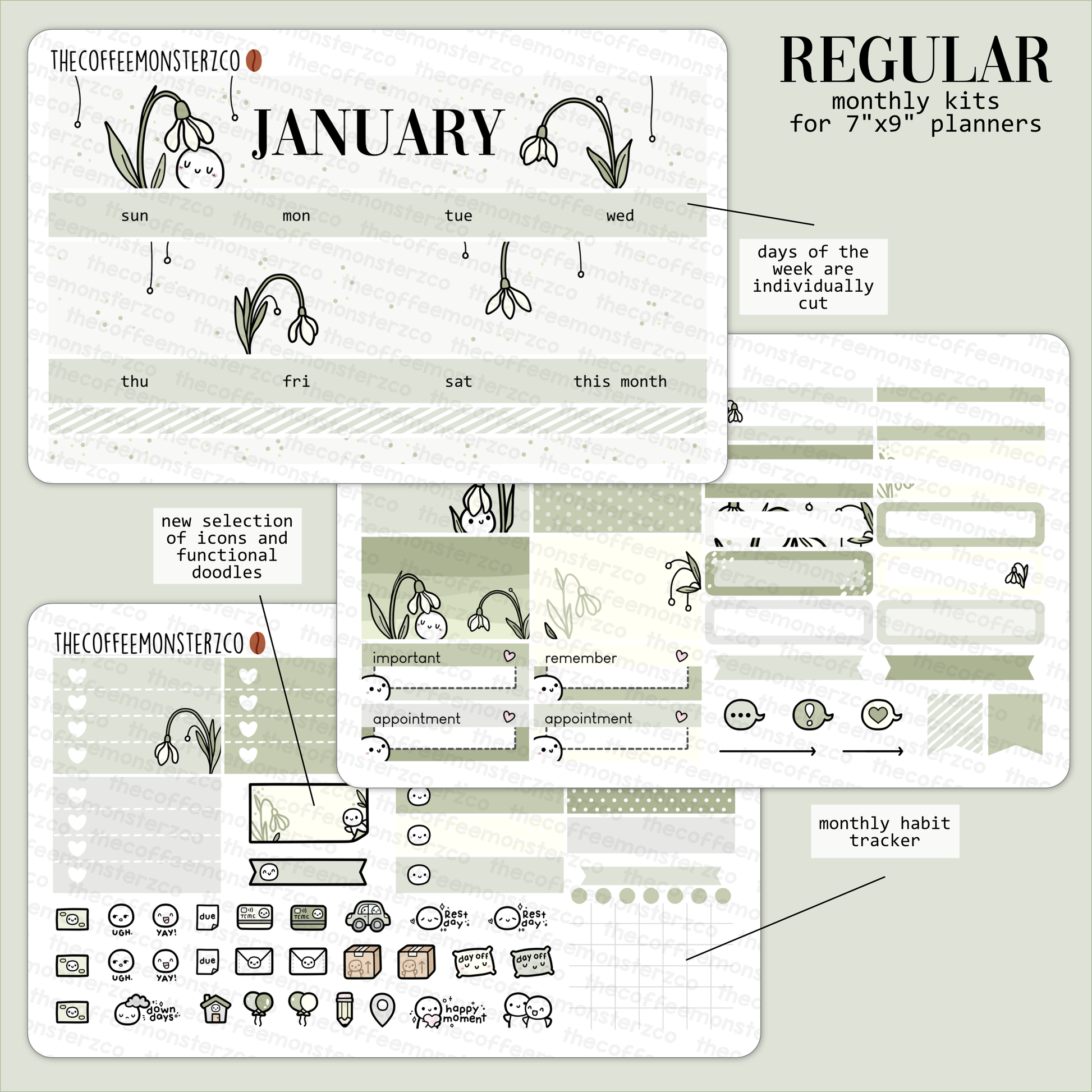 2024 Regular Monthly Kits - Part 1