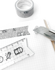 Emotis & Doodles - Acrylic Ruler