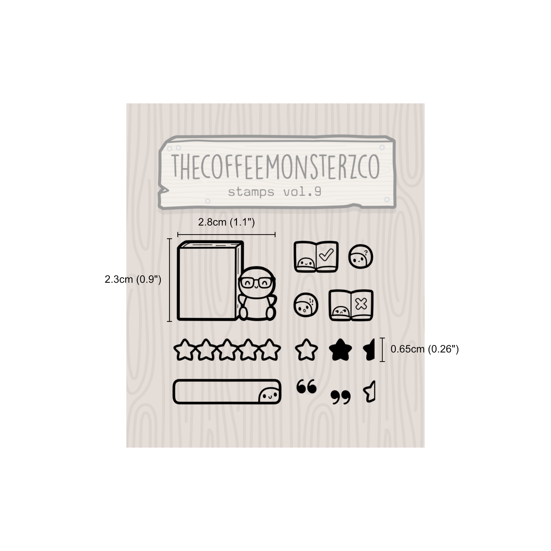 Emoti Stamp Set Vol.9