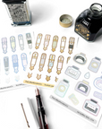 Fountain Pens & Inks - Sticker Seals