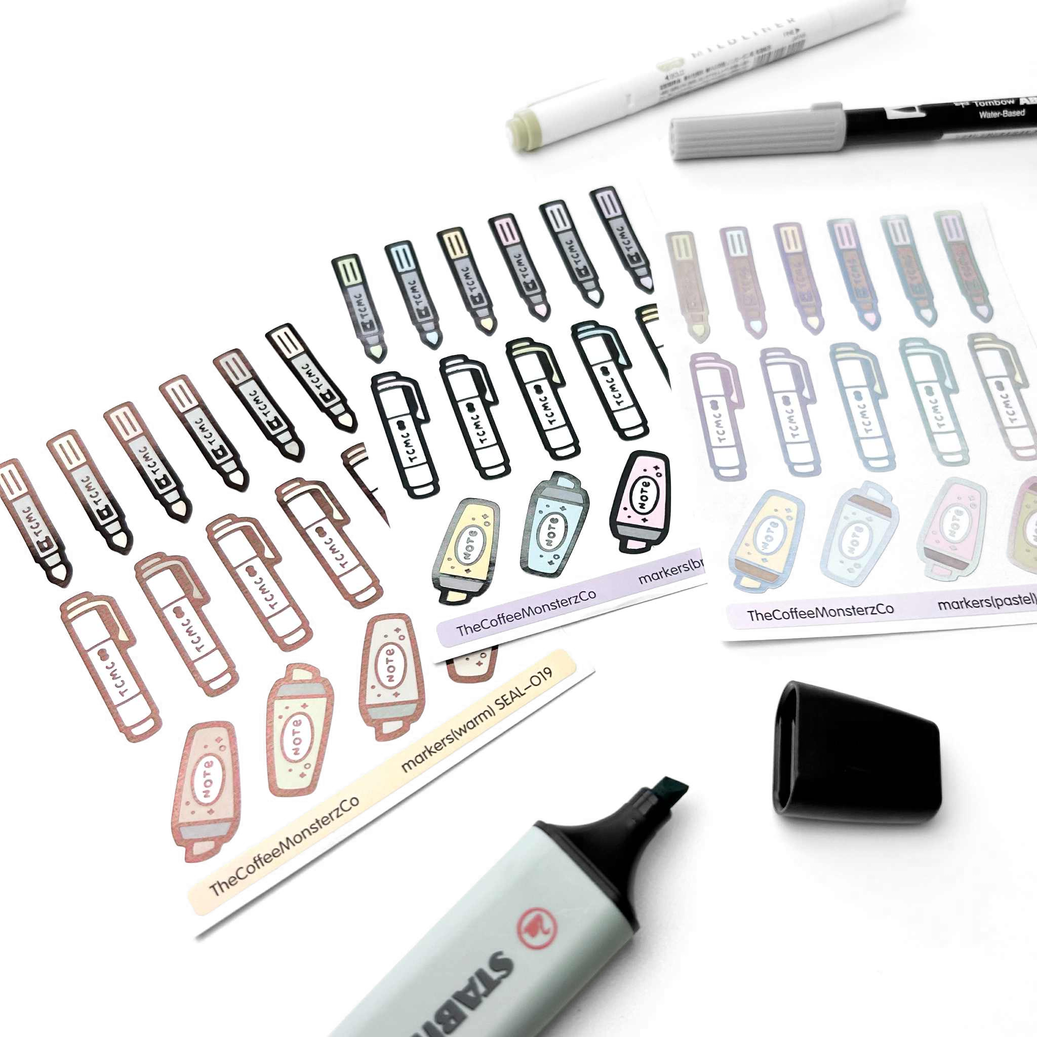 Markers - Sticker Seals