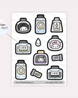 Fountain Pens & Inks - Sticker Seals