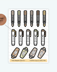 Markers - Sticker Seals