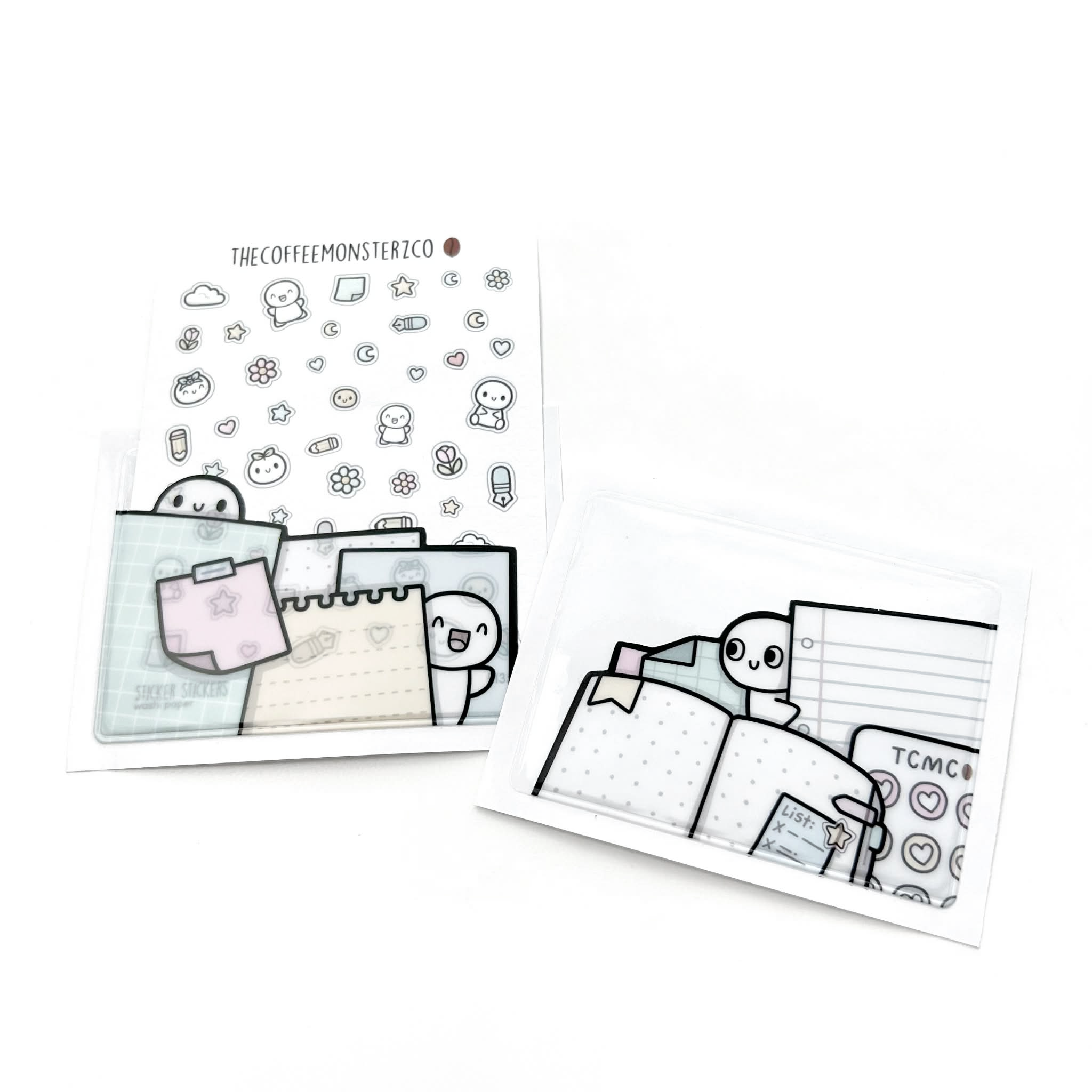 Paper Layers - Adhesive Sticky Pocket