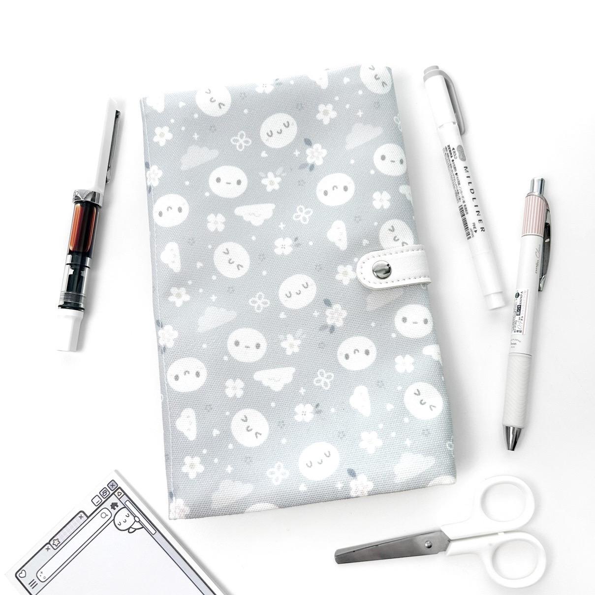 Grey Area - Tri-Fold Pouch
