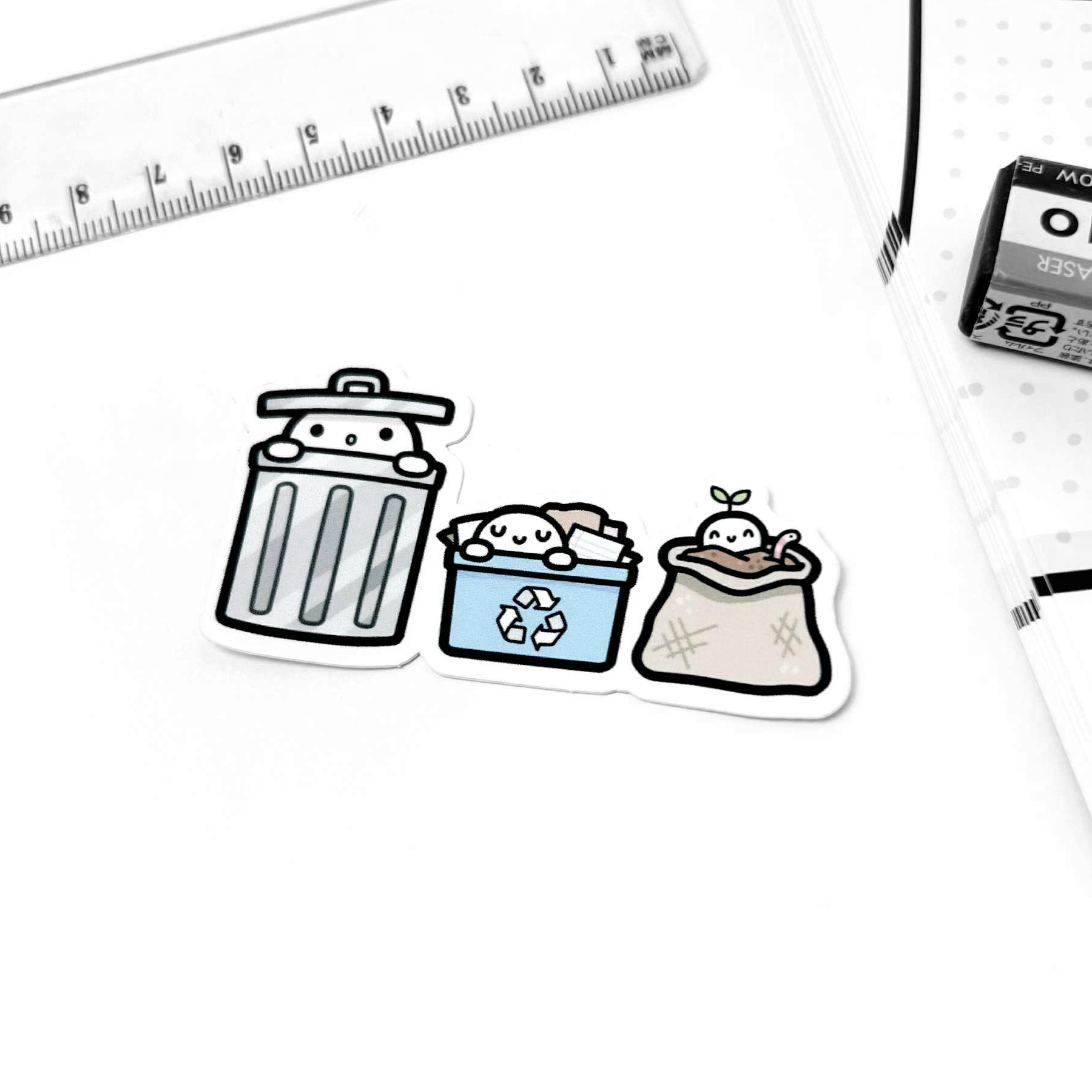 Garbage Day - Vinyl Sticker