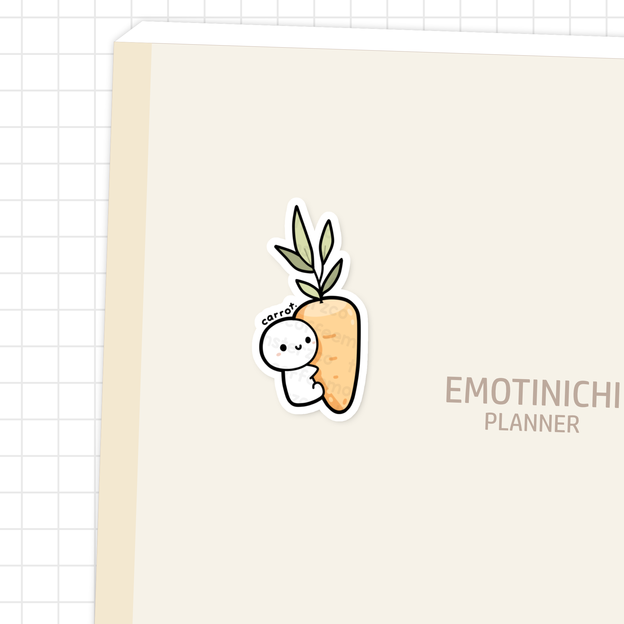Carrot - Vinyl Sticker