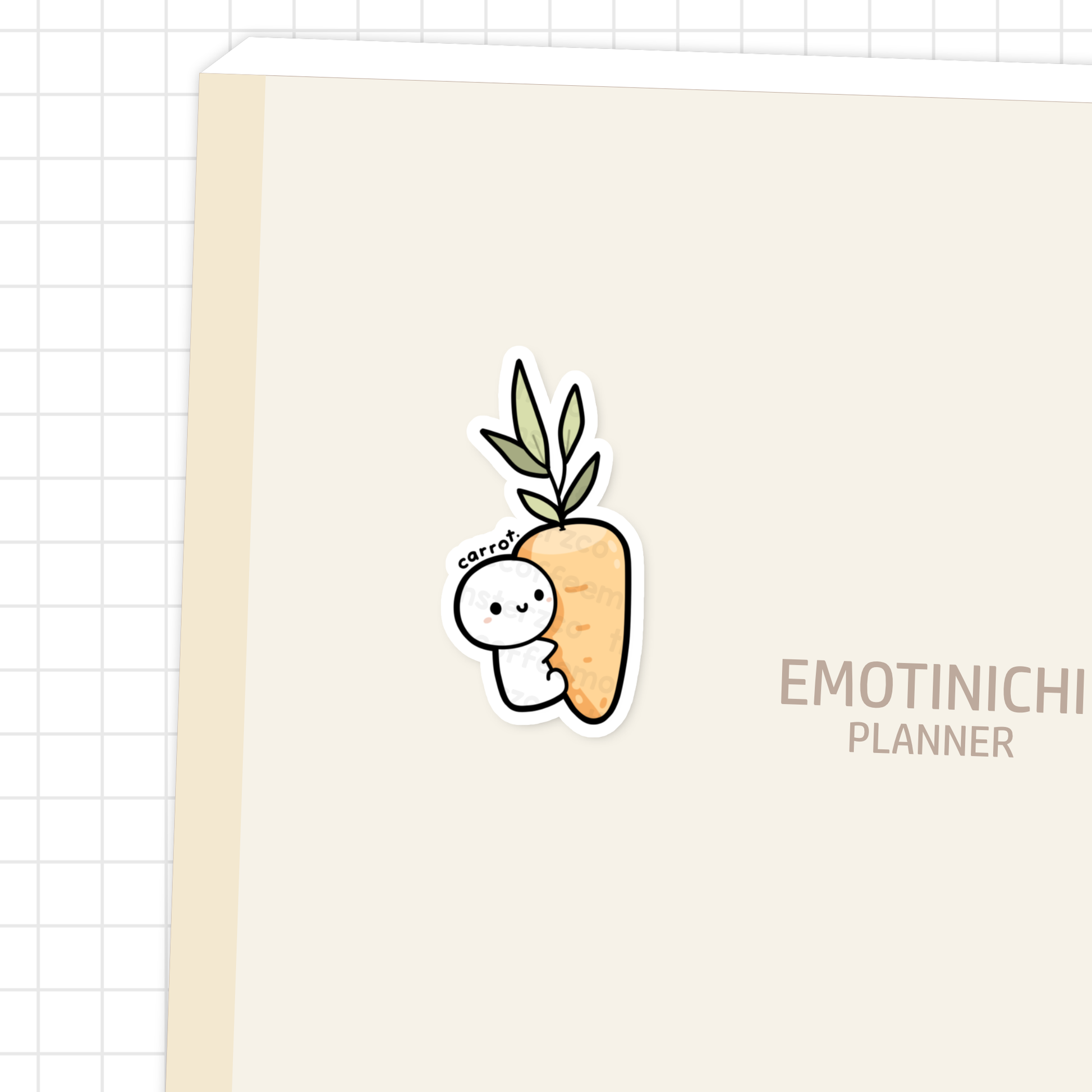 Carrot - Vinyl Sticker