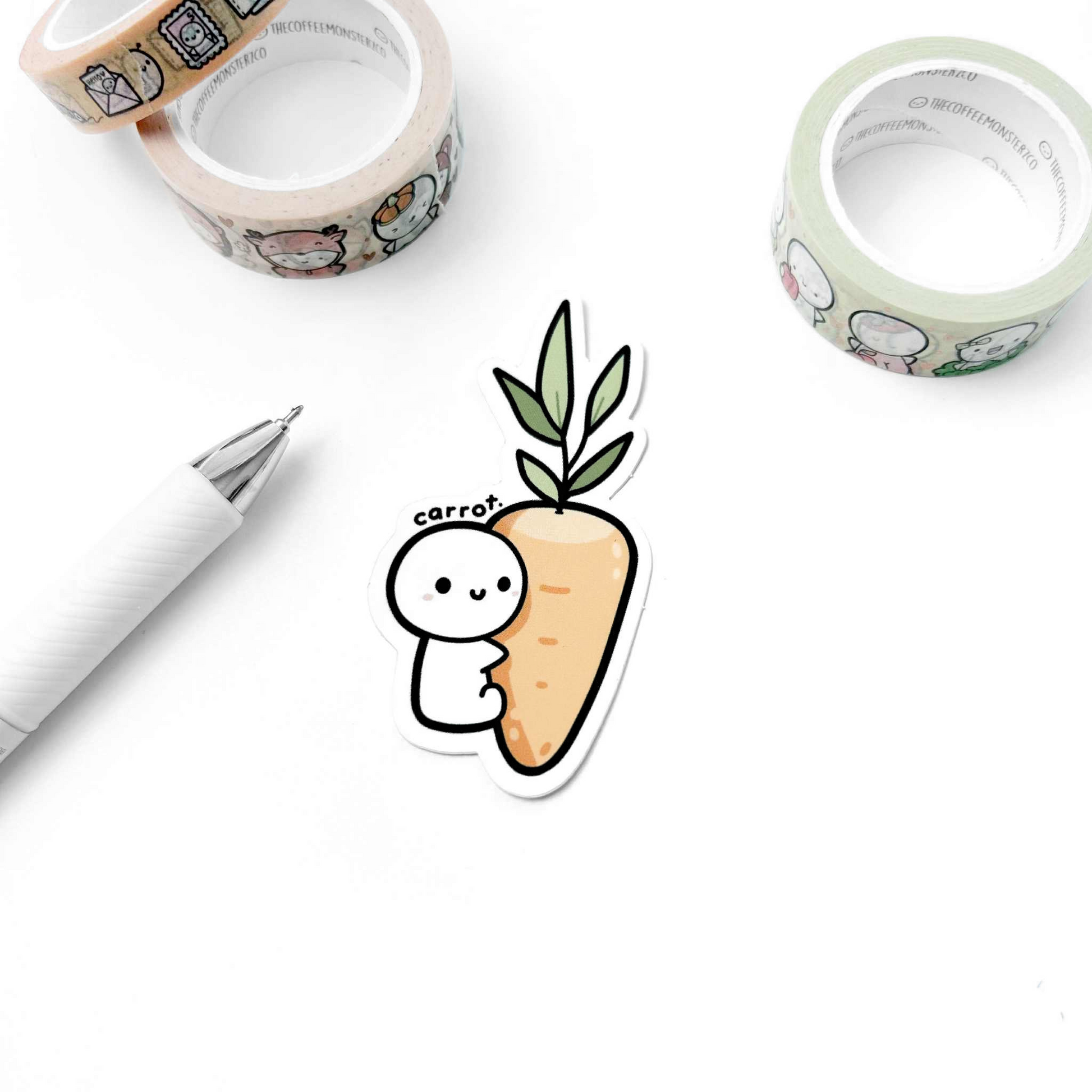 Carrot - Vinyl Sticker